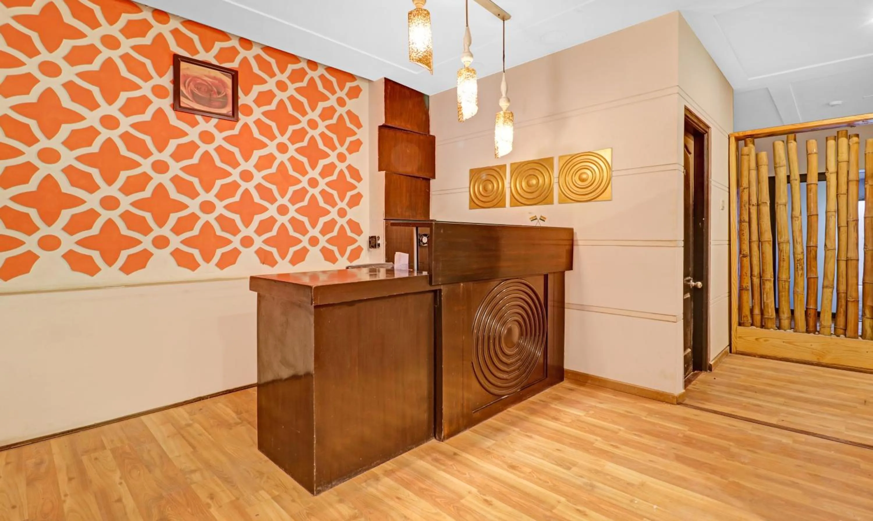 Lobby or reception in Treebo White Inn Koramangala