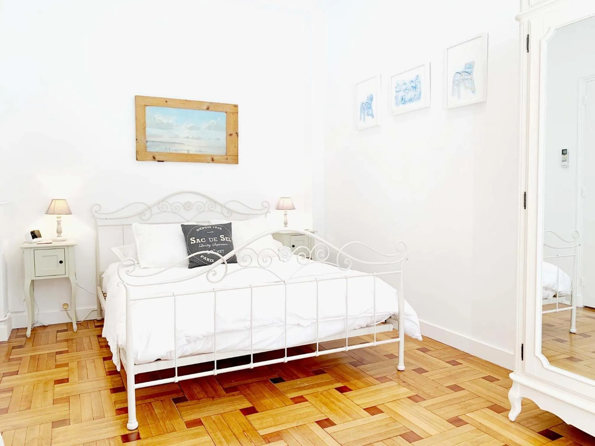 Bedroom in ApartHotel Riviera - Nice Côte d'Azur - Grimaldi AC - Promenade des Anglais