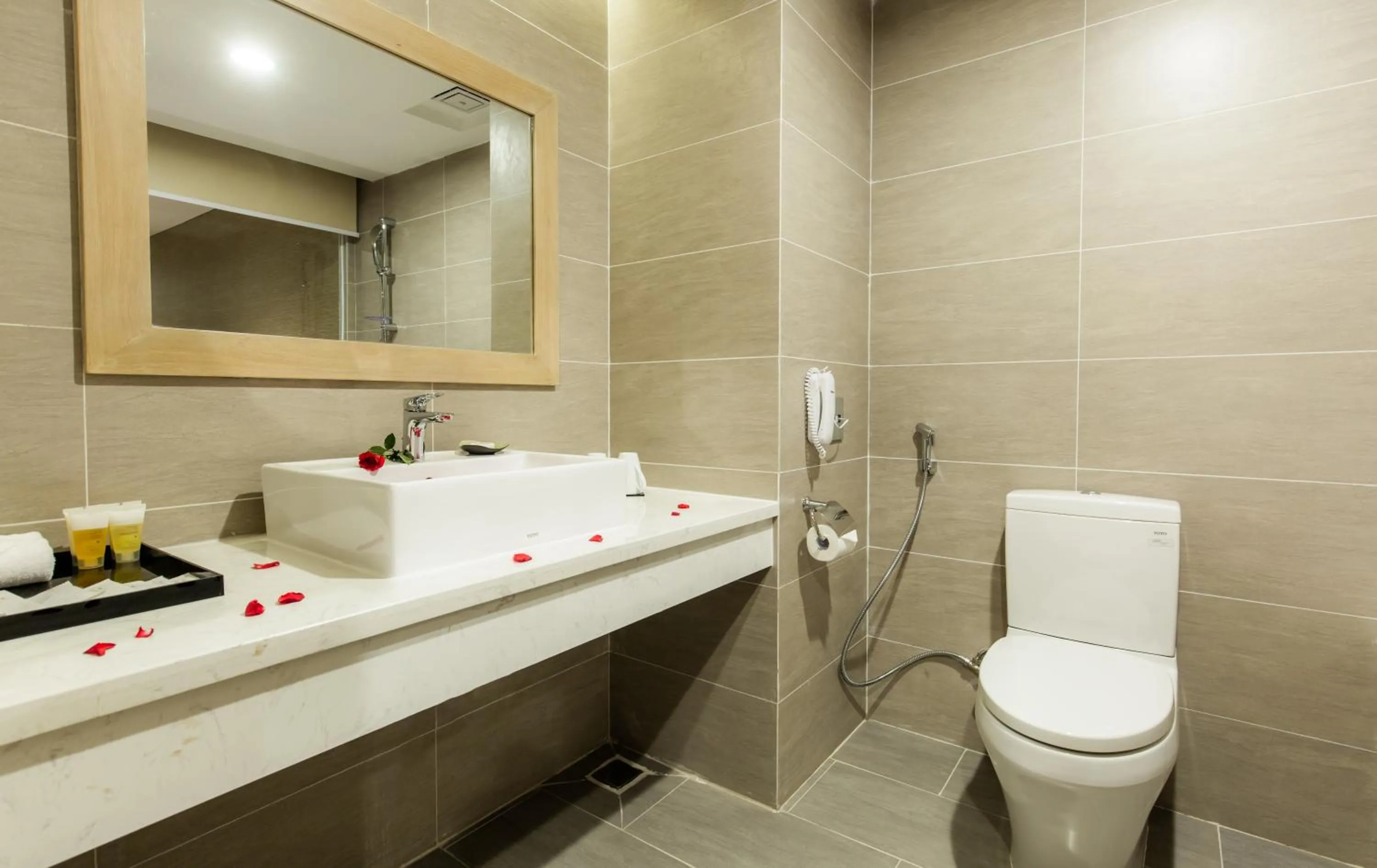 Bathroom in Muong Thanh Luxury Khanh Hoa
