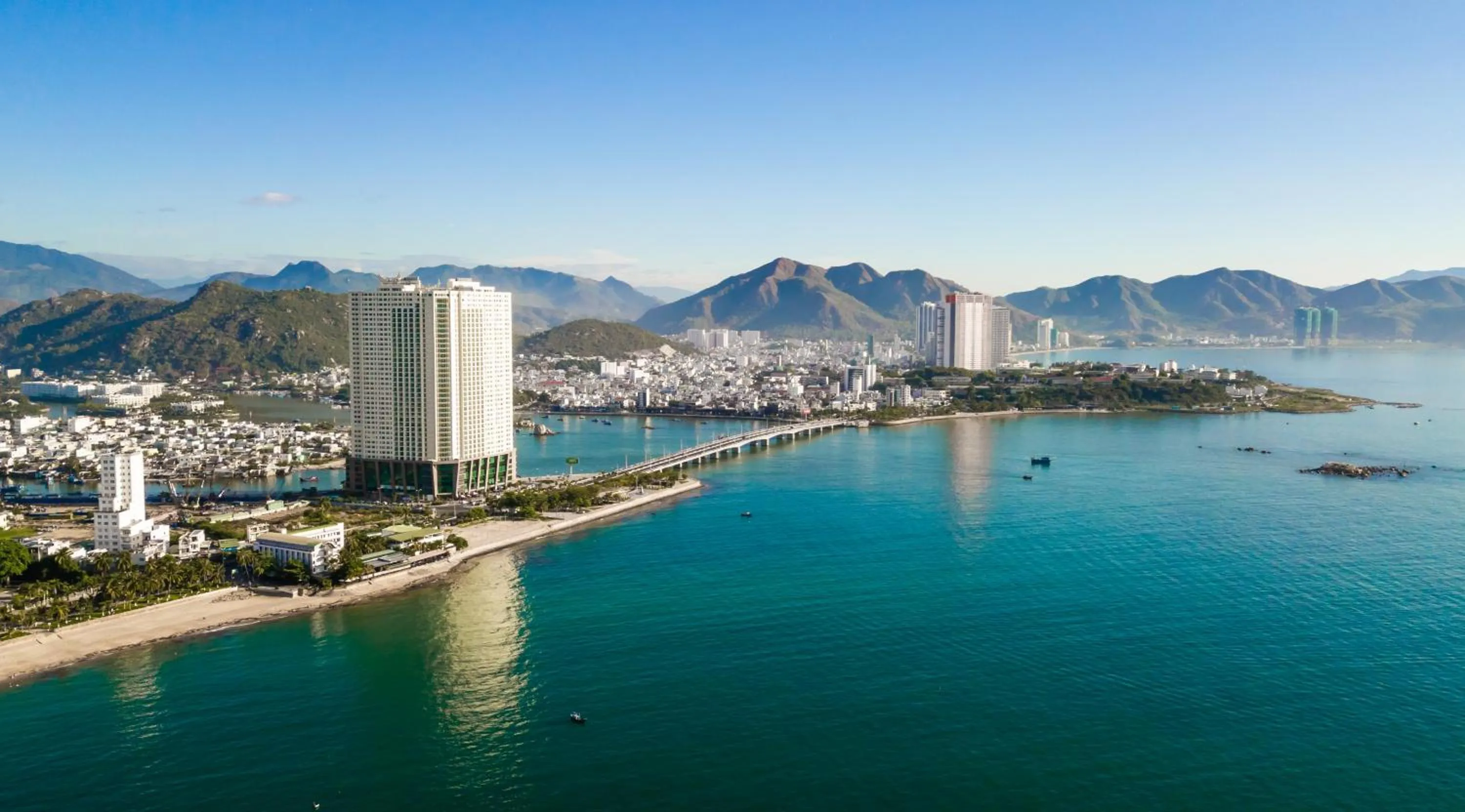 Beach in Muong Thanh Luxury Khanh Hoa