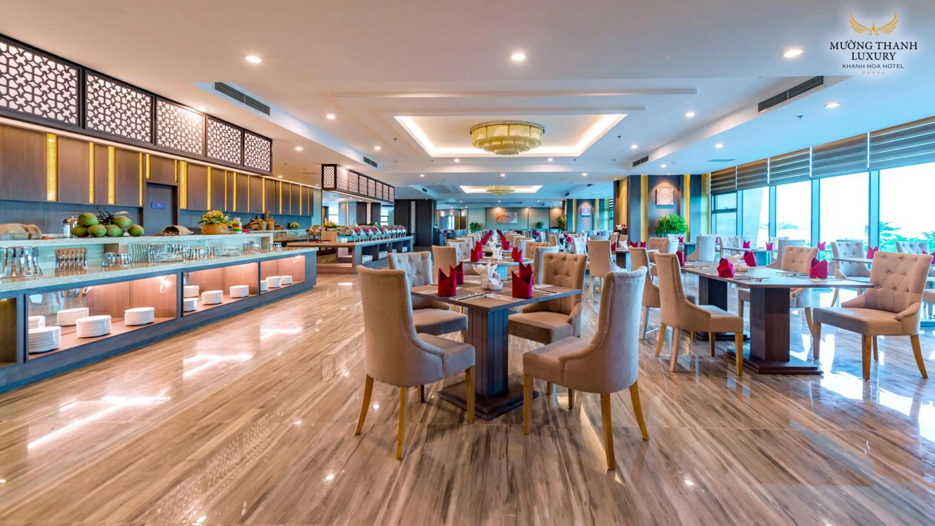 Breakfast in Muong Thanh Luxury Khanh Hoa