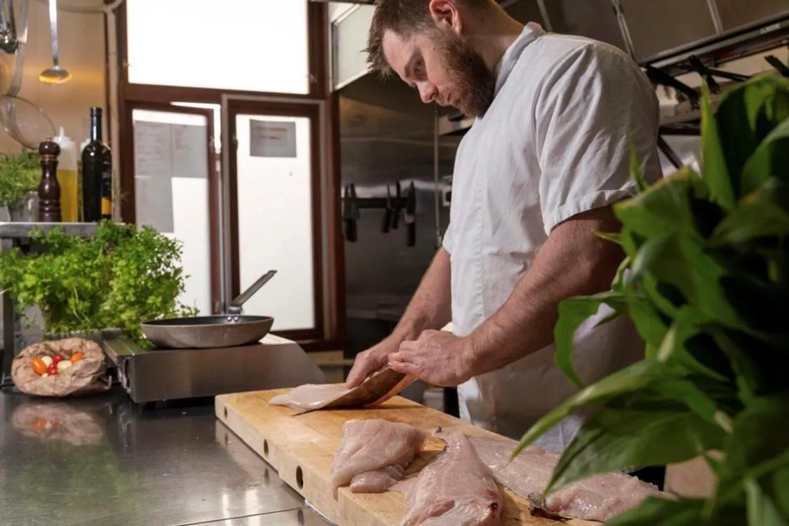 Restaurant/places to eat in Grand Hotel Flekkefjord