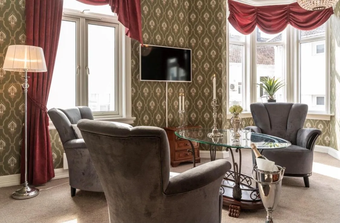 Photo of the whole room in Grand Hotel Flekkefjord