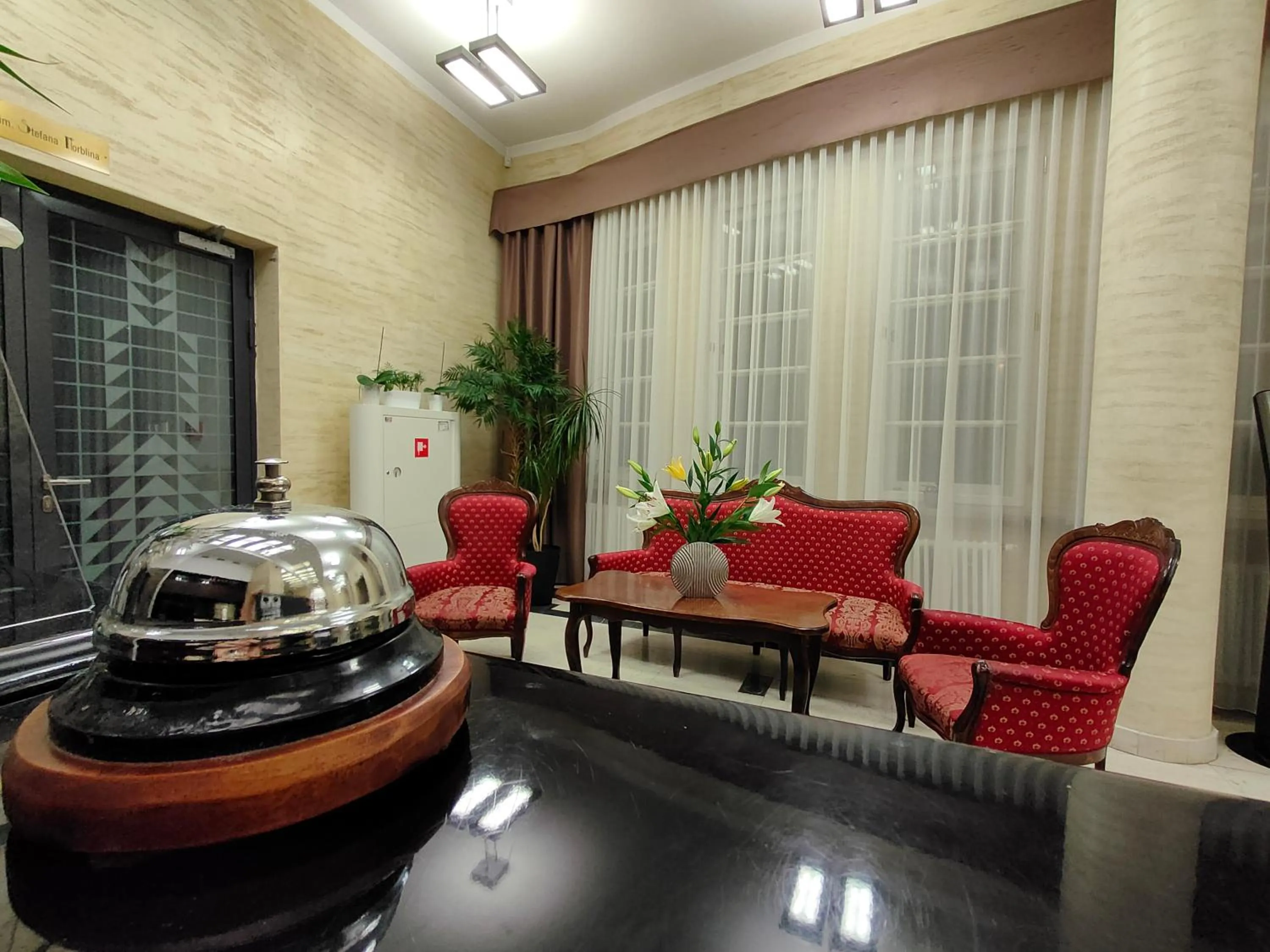 Lobby or reception in Hotel Hutnik