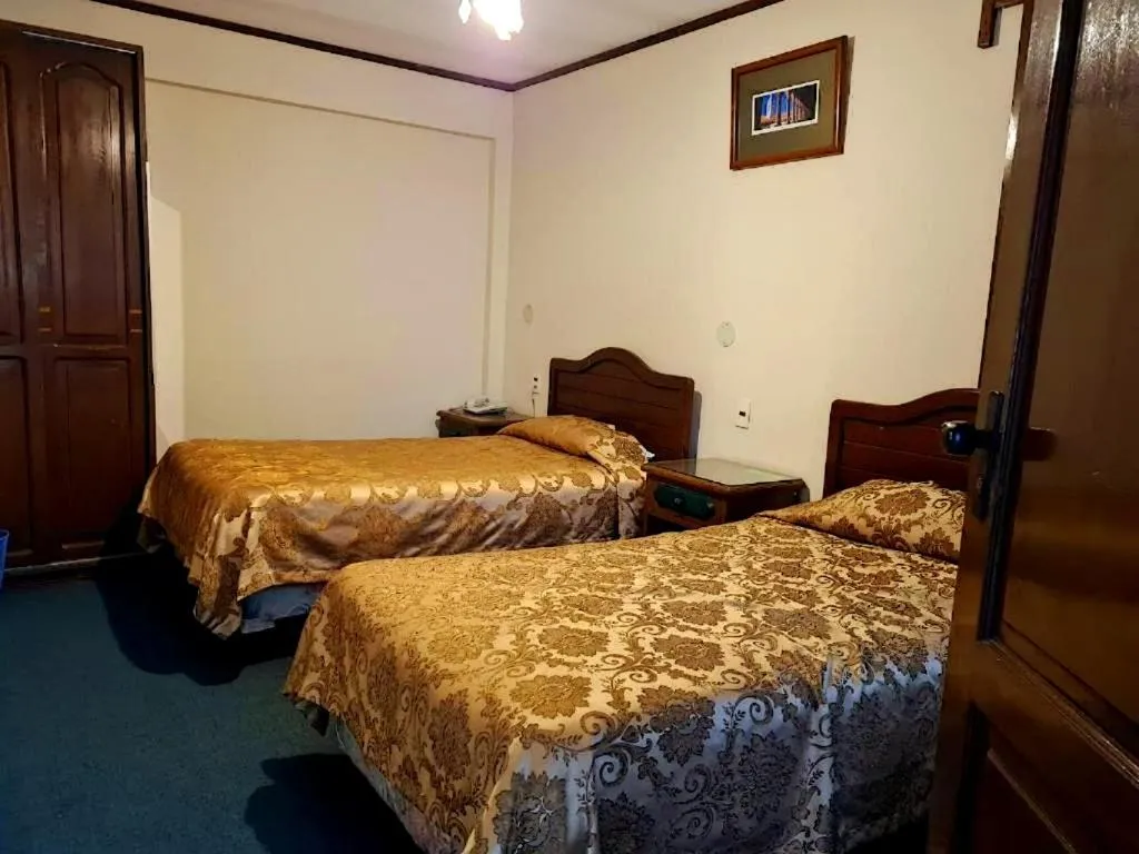 Bedroom, Bed in Hostal Recoleta Sur