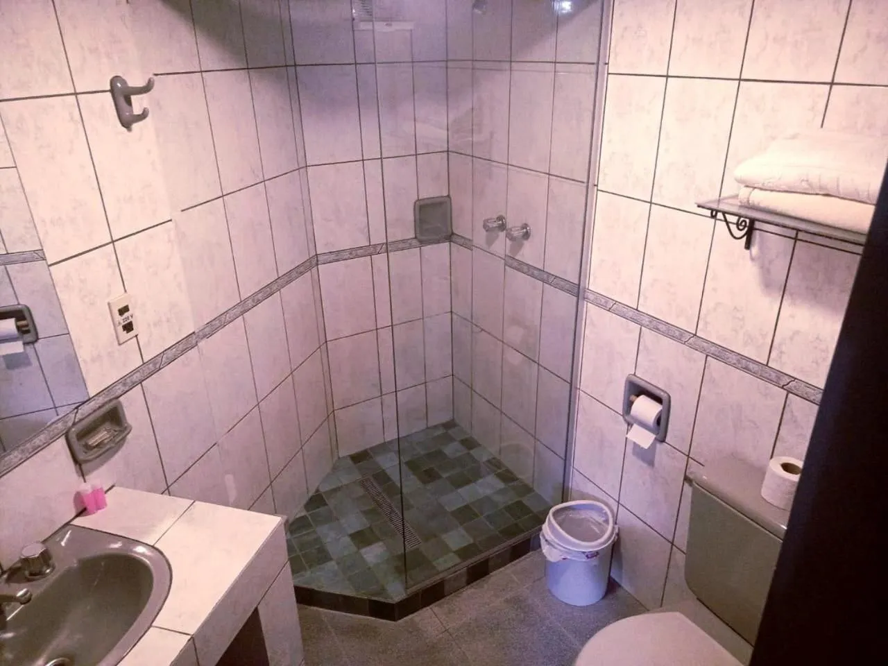 Bathroom in Hostal Recoleta Sur