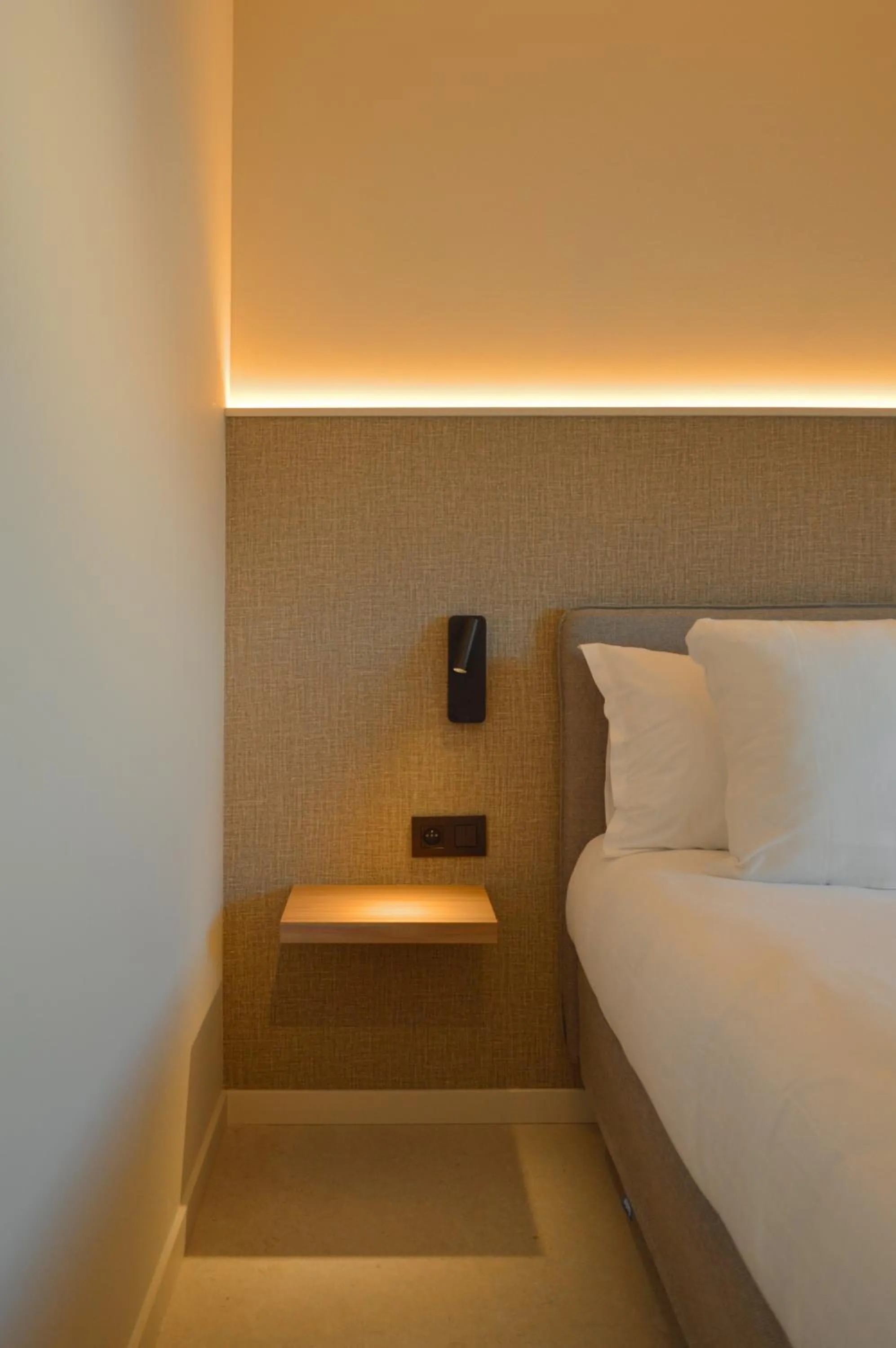 Bed in Hotel De Zalm