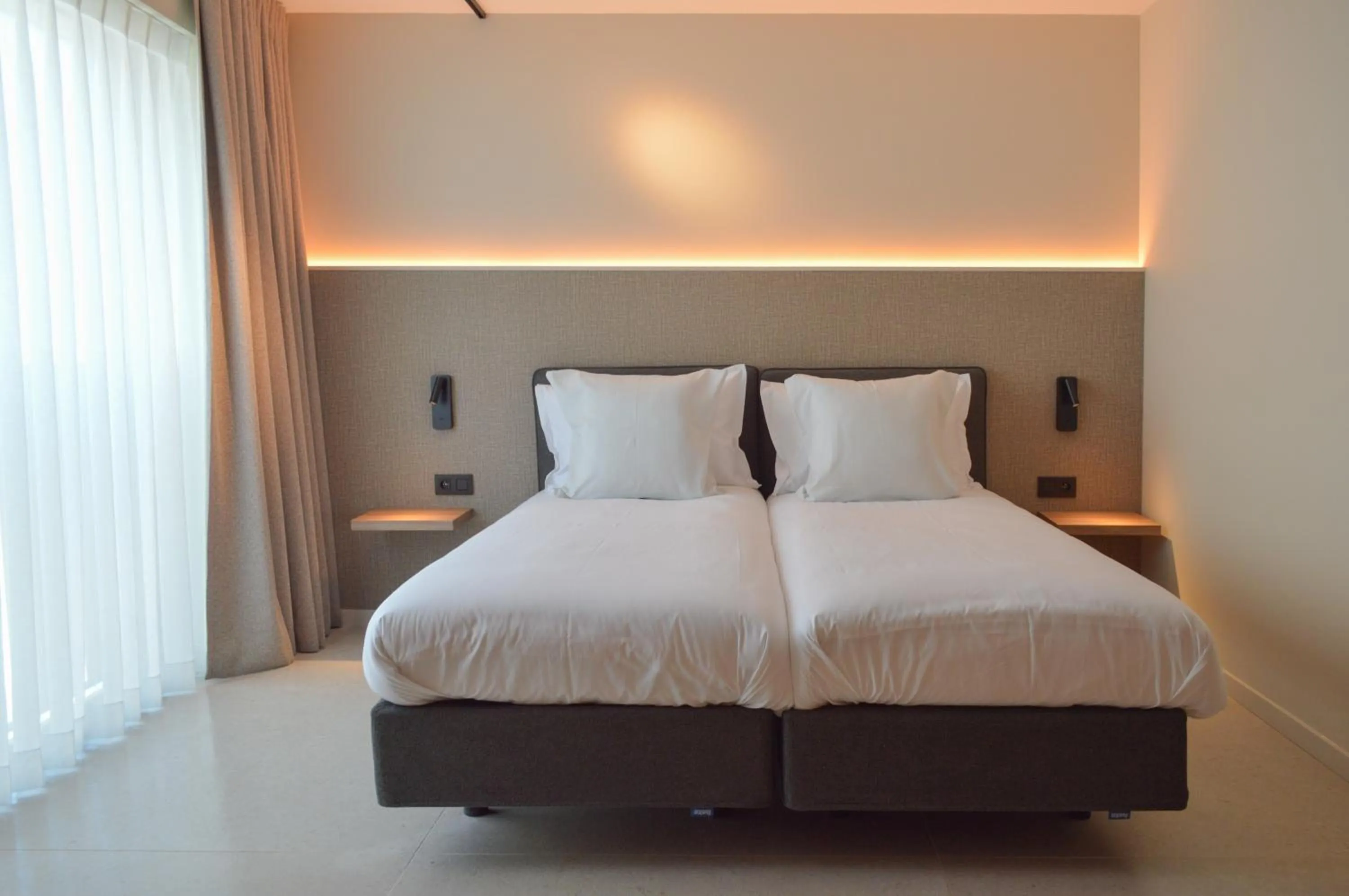 Bed in Hotel De Zalm