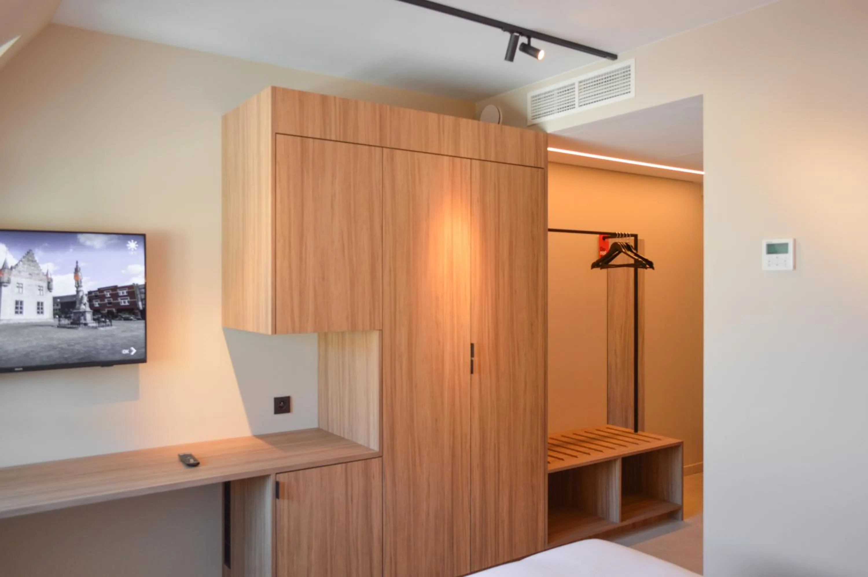 TV and multimedia, Bed in Hotel De Zalm