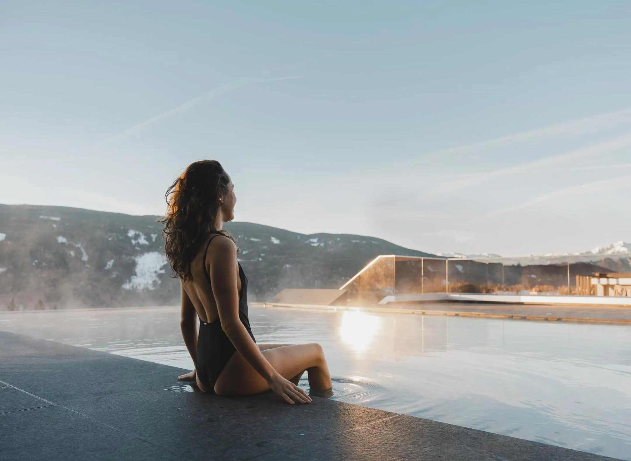 Swimming pool in Terentnerhof 4*S active & lifestyle hotel