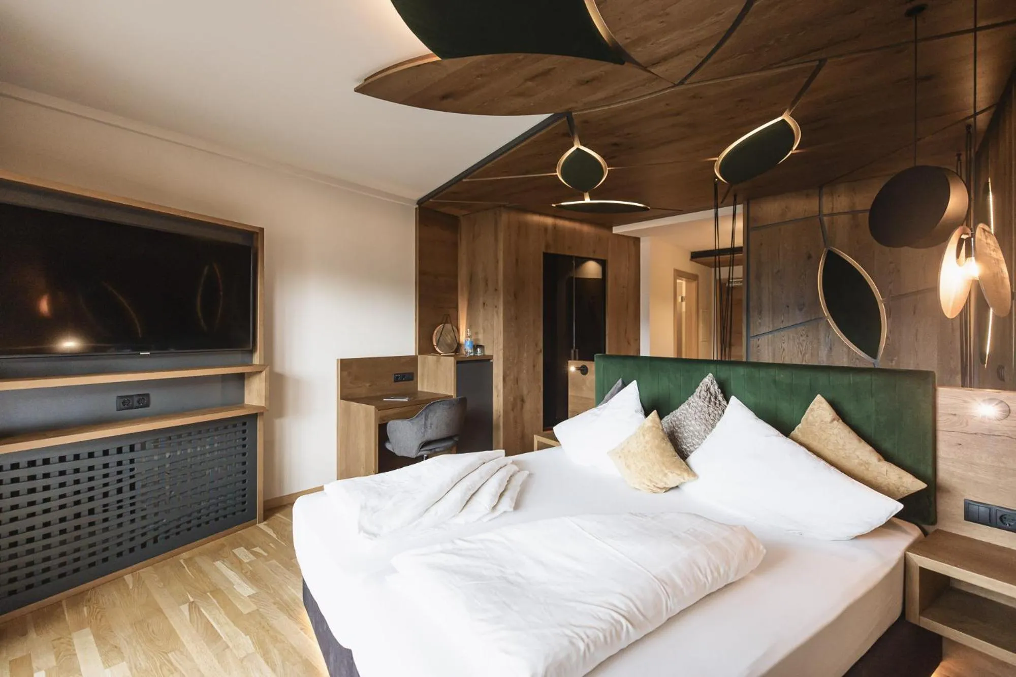 Photo of the whole room, Bed in Terentnerhof 4*S active & lifestyle hotel