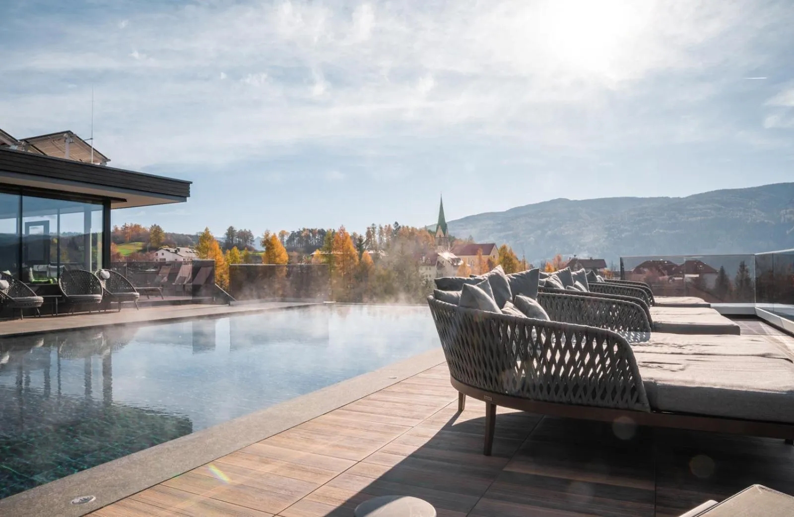 Swimming pool in Terentnerhof 4*S active & lifestyle hotel