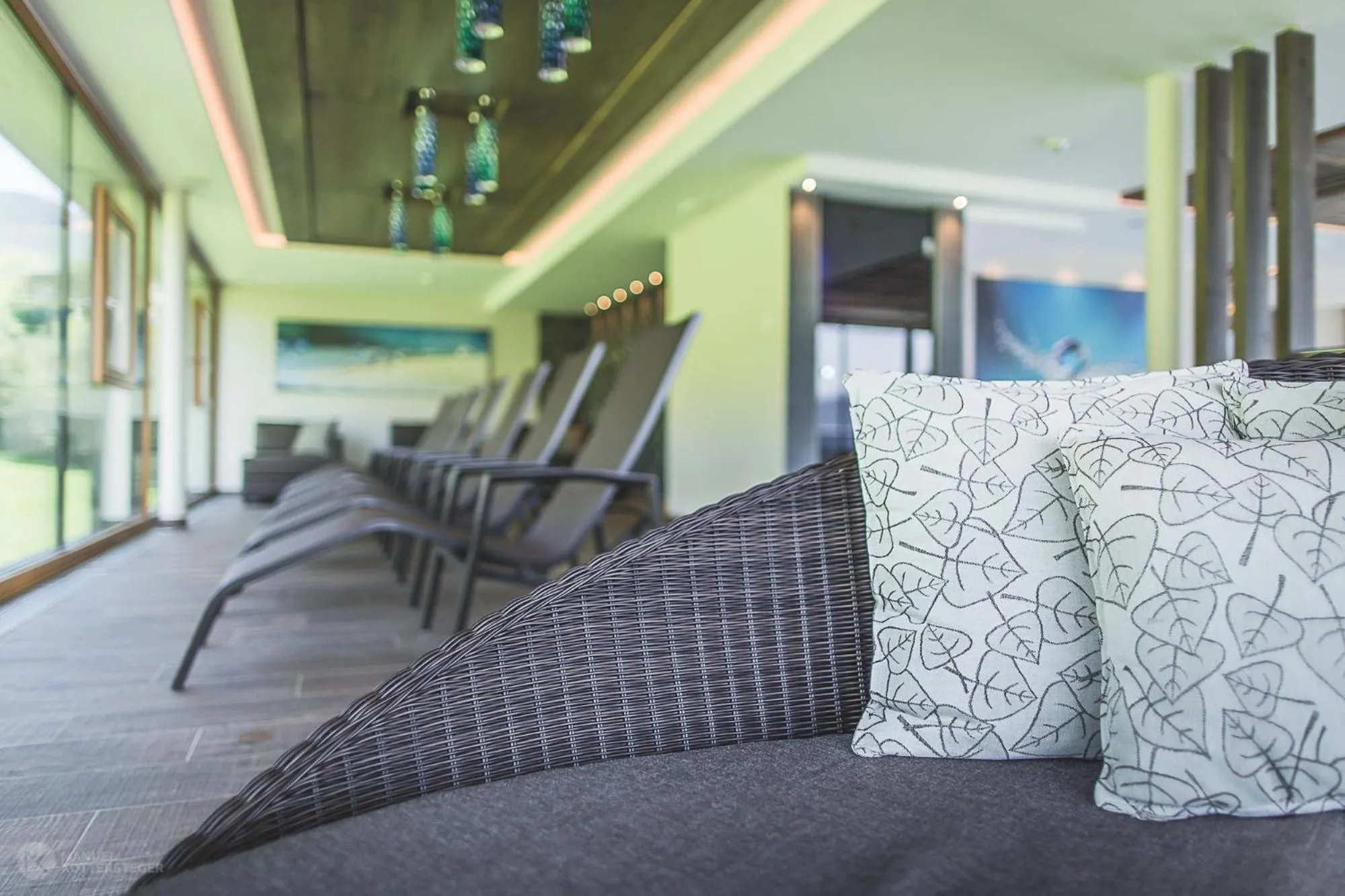 Decorative detail in Terentnerhof 4*S active & lifestyle hotel