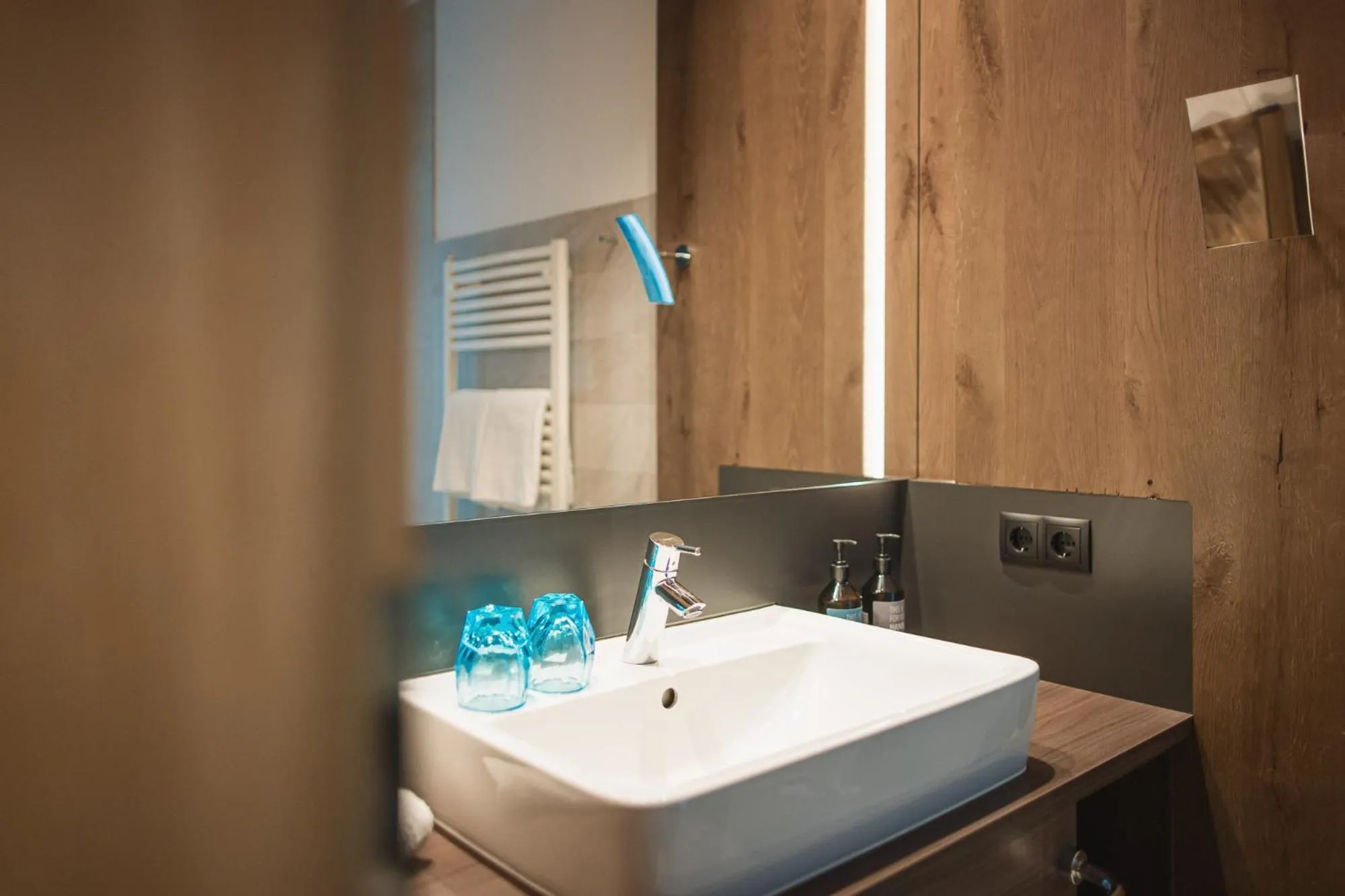 Bathroom in Terentnerhof 4*S active & lifestyle hotel