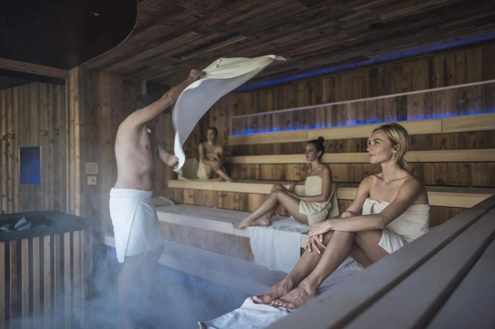 Sauna in Terentnerhof 4*S active & lifestyle hotel