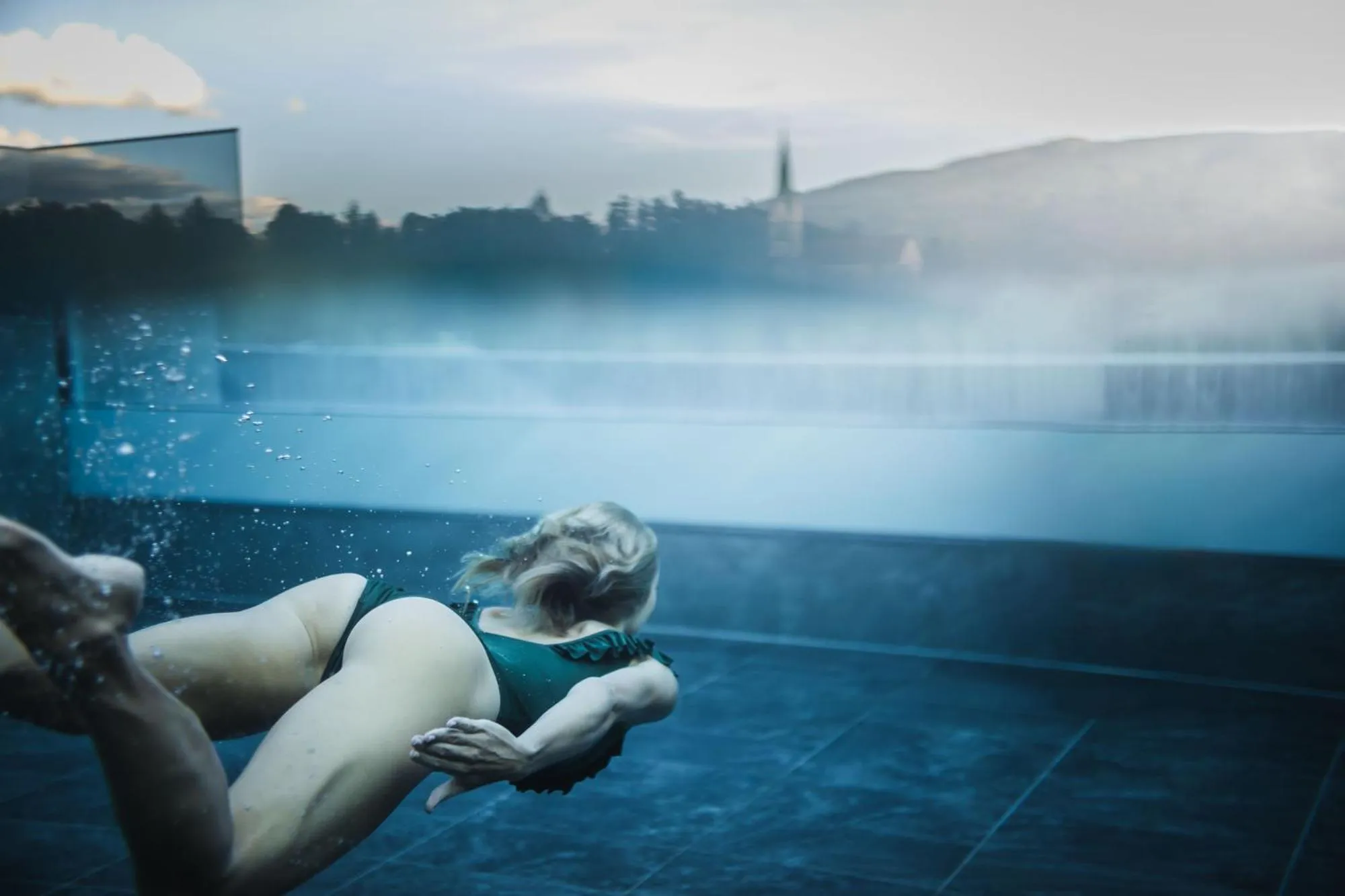 Swimming pool in Terentnerhof 4*S active & lifestyle hotel