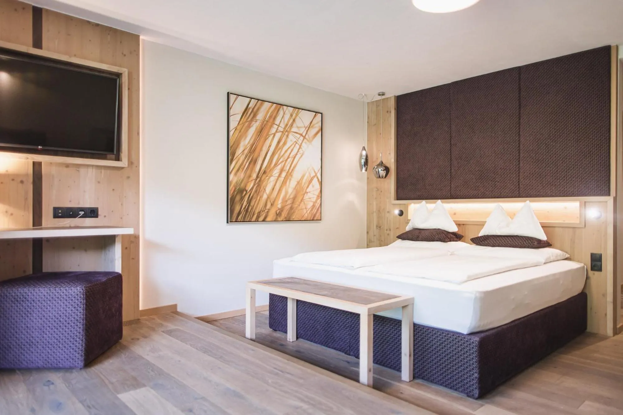 Bed in Terentnerhof 4*S active & lifestyle hotel