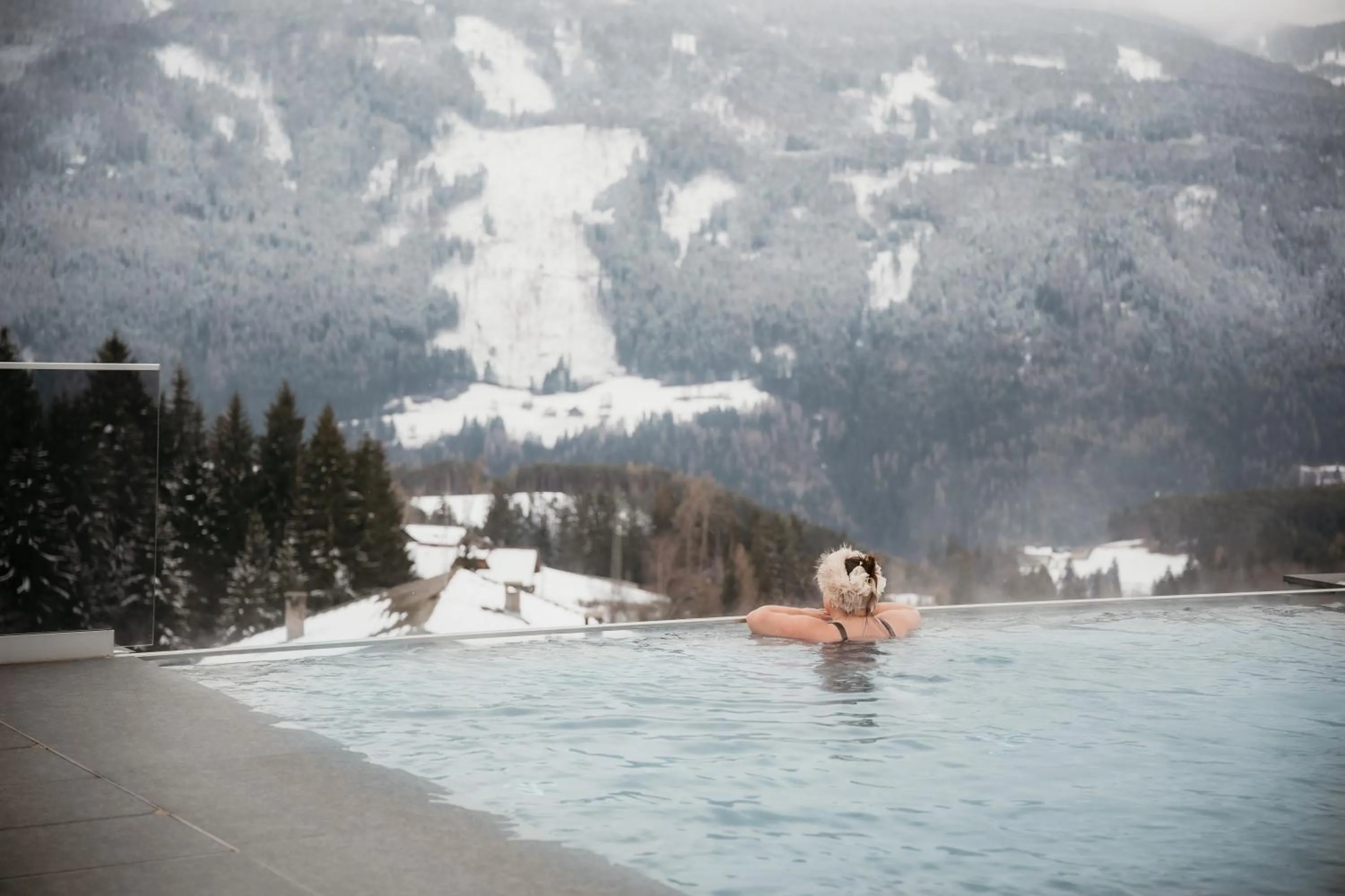 Hot Tub in Terentnerhof 4*S active & lifestyle hotel