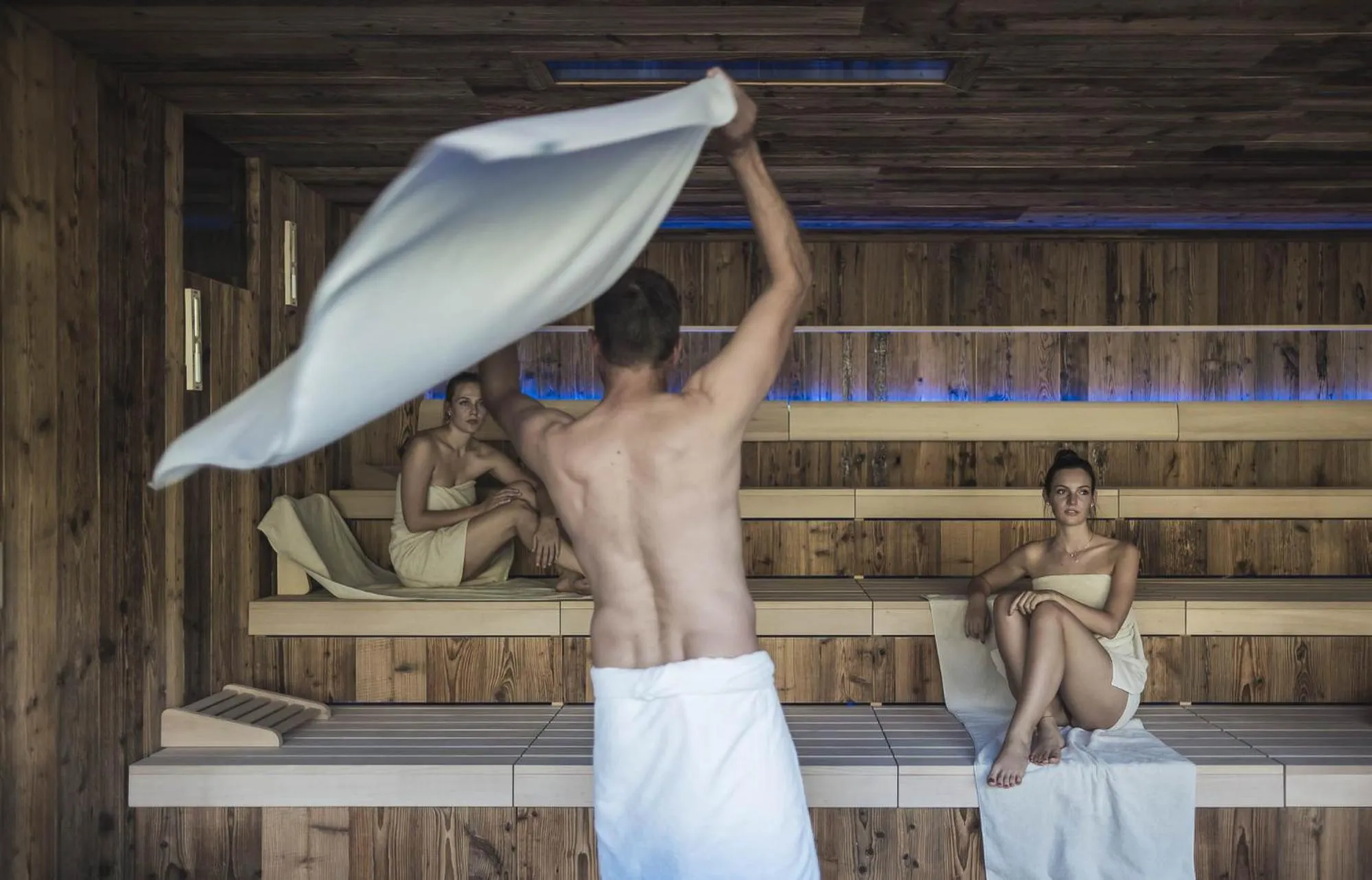 Sauna in Terentnerhof 4*S active & lifestyle hotel