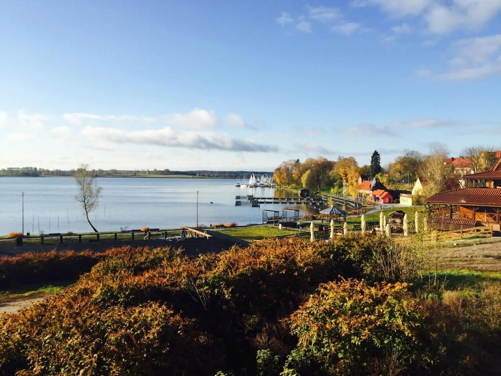 Lake view in Gościniec Ryński Młyn