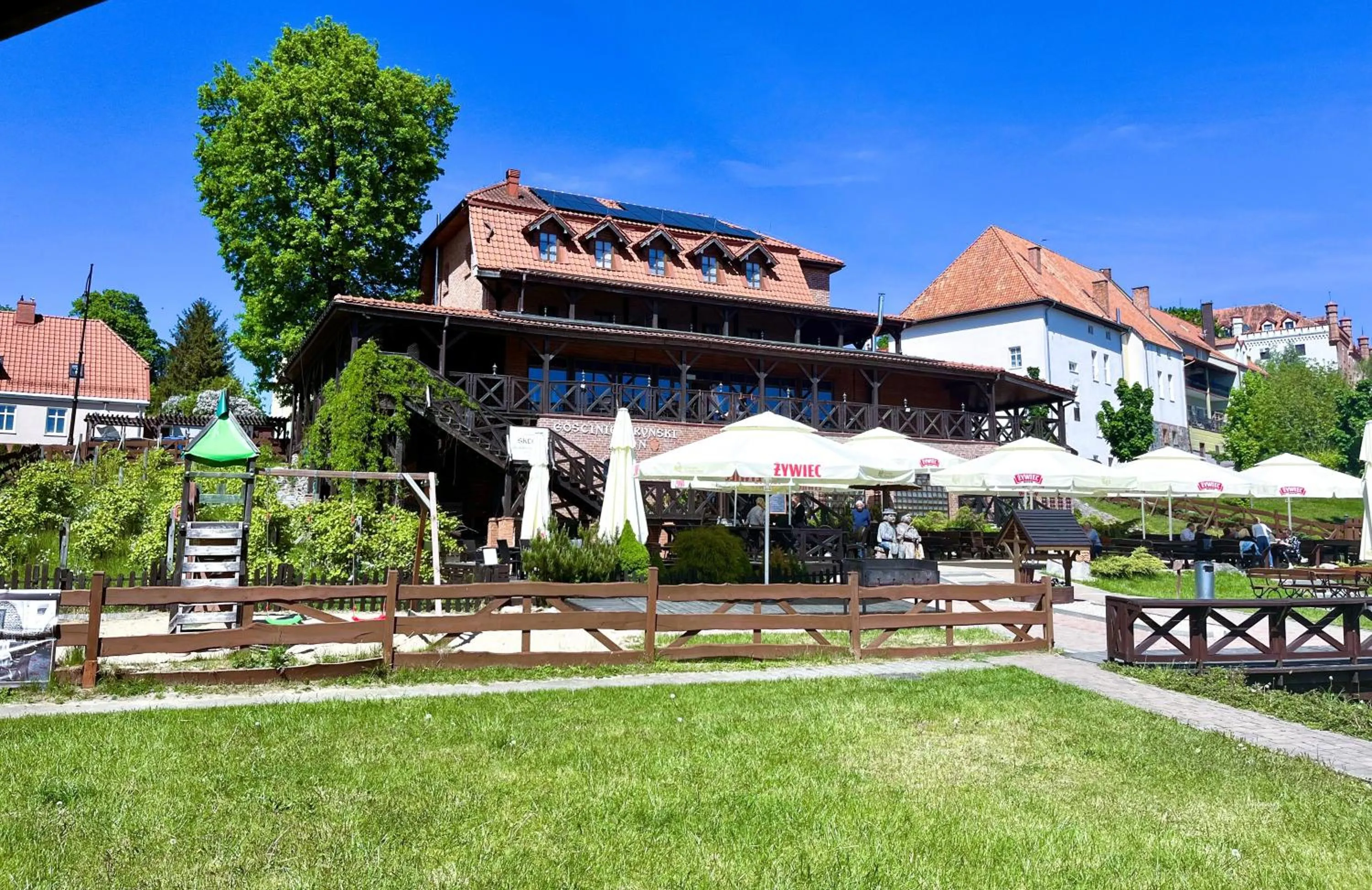 Property building in Gościniec Ryński Młyn