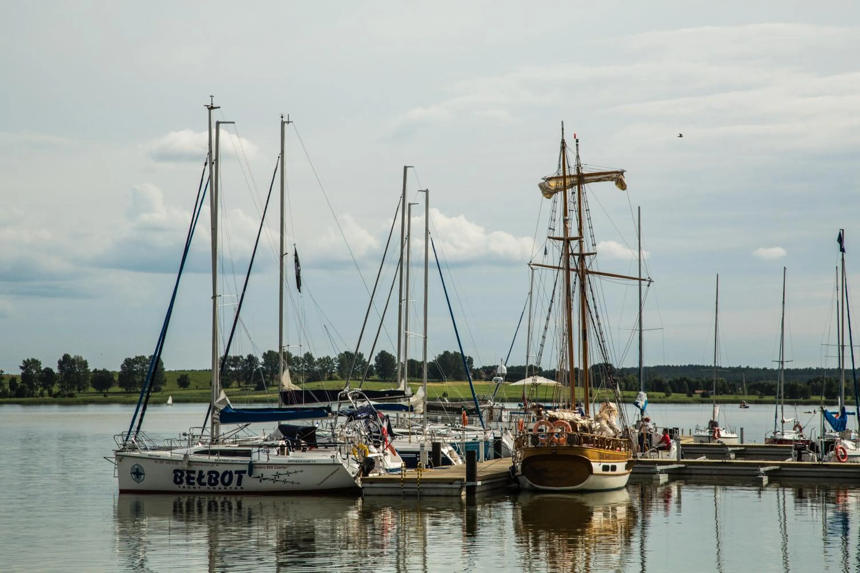Area and facilities in Gościniec Ryński Młyn