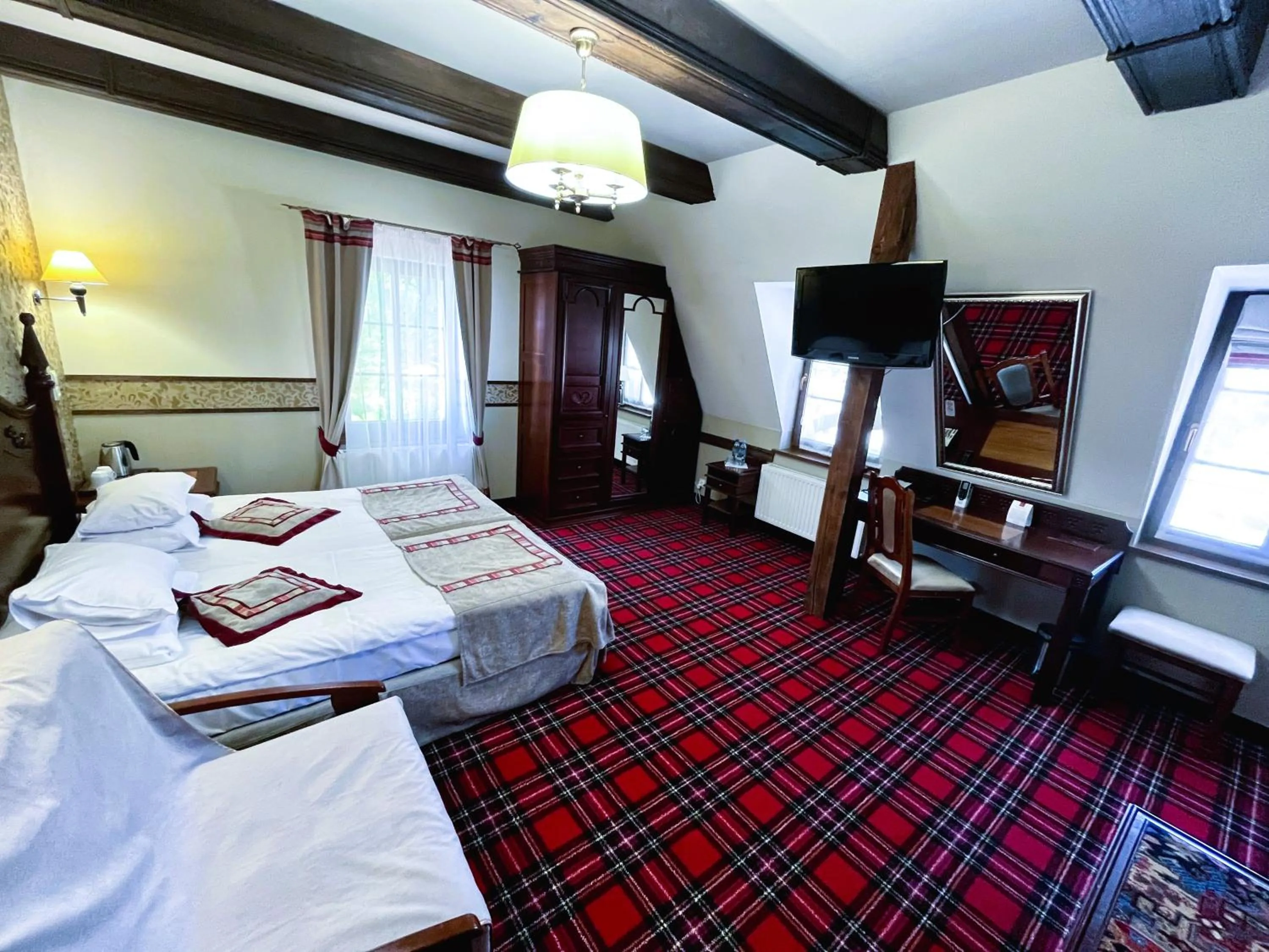 Photo of the whole room, Bed in Gościniec Ryński Młyn