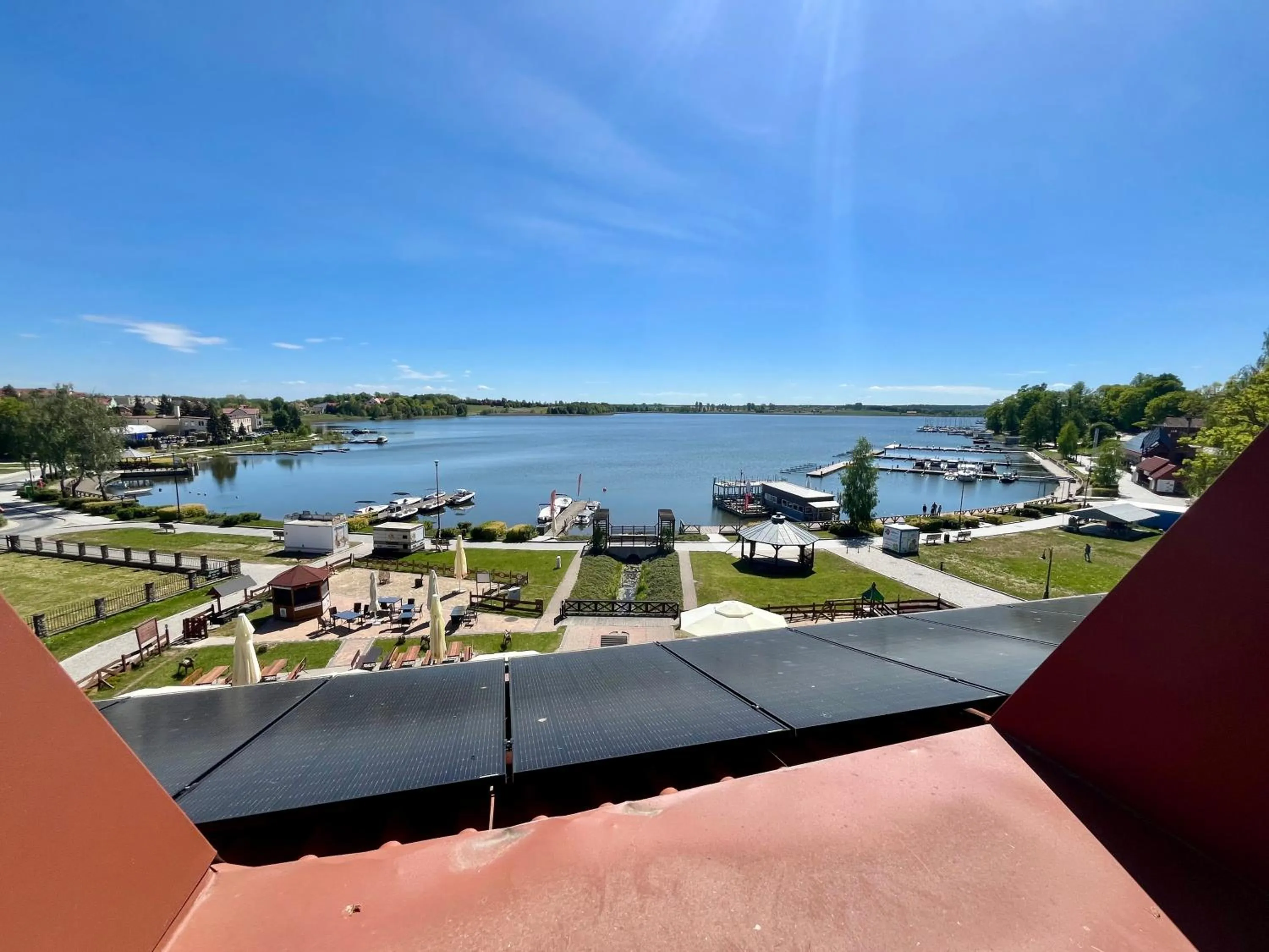 Lake view in Gościniec Ryński Młyn