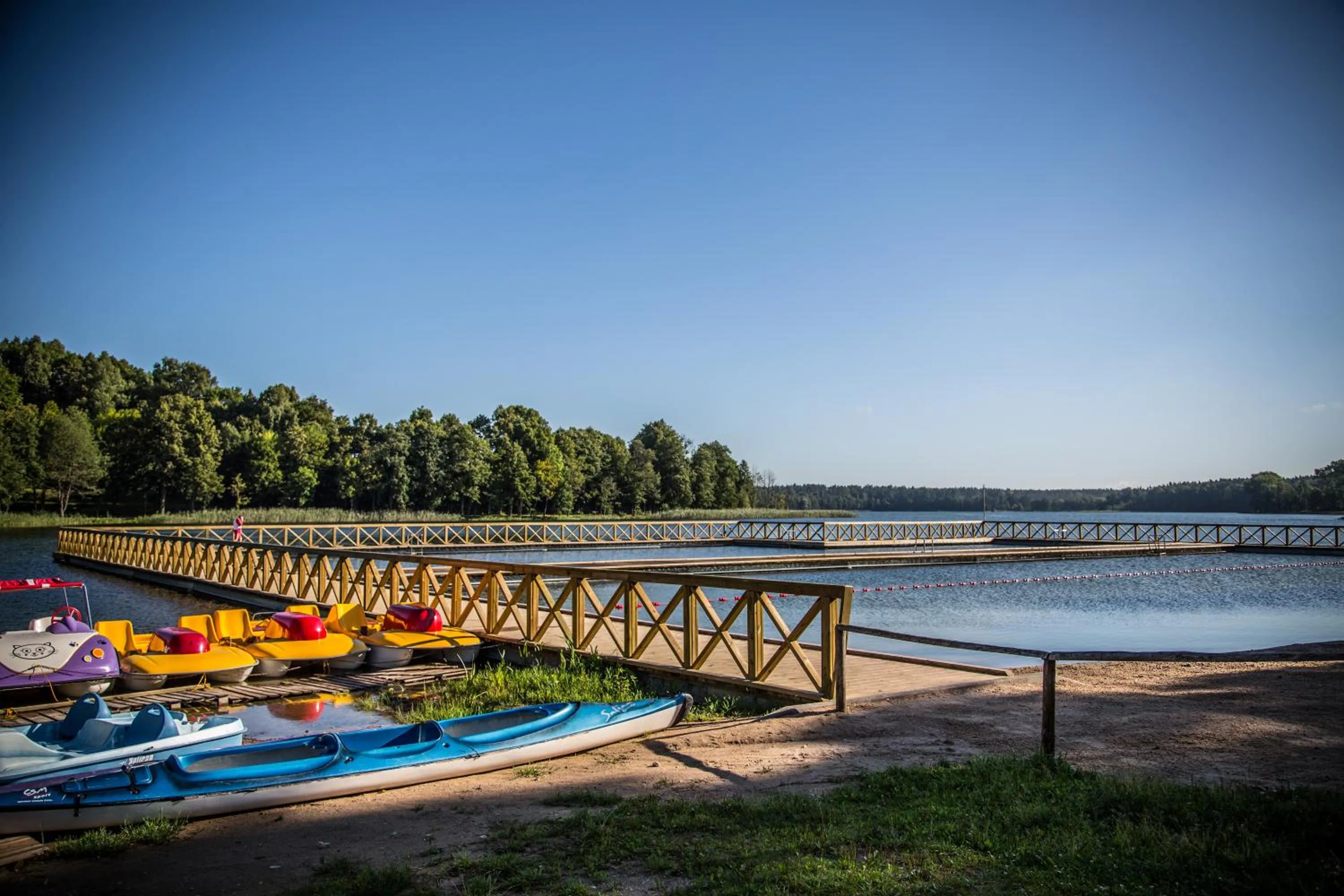 Area and facilities in Gościniec Ryński Młyn