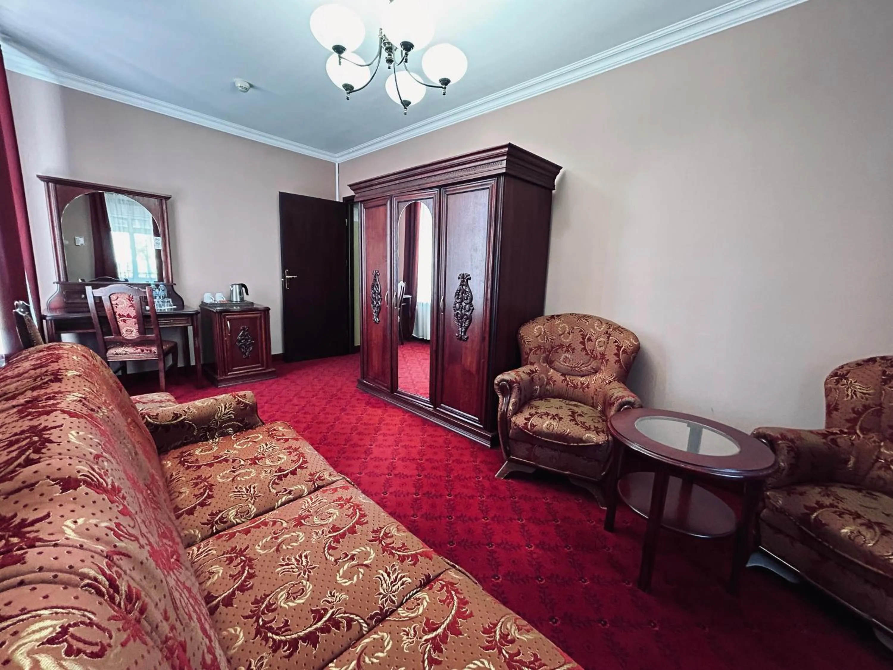 Living room in Willa Pod Zamkiem