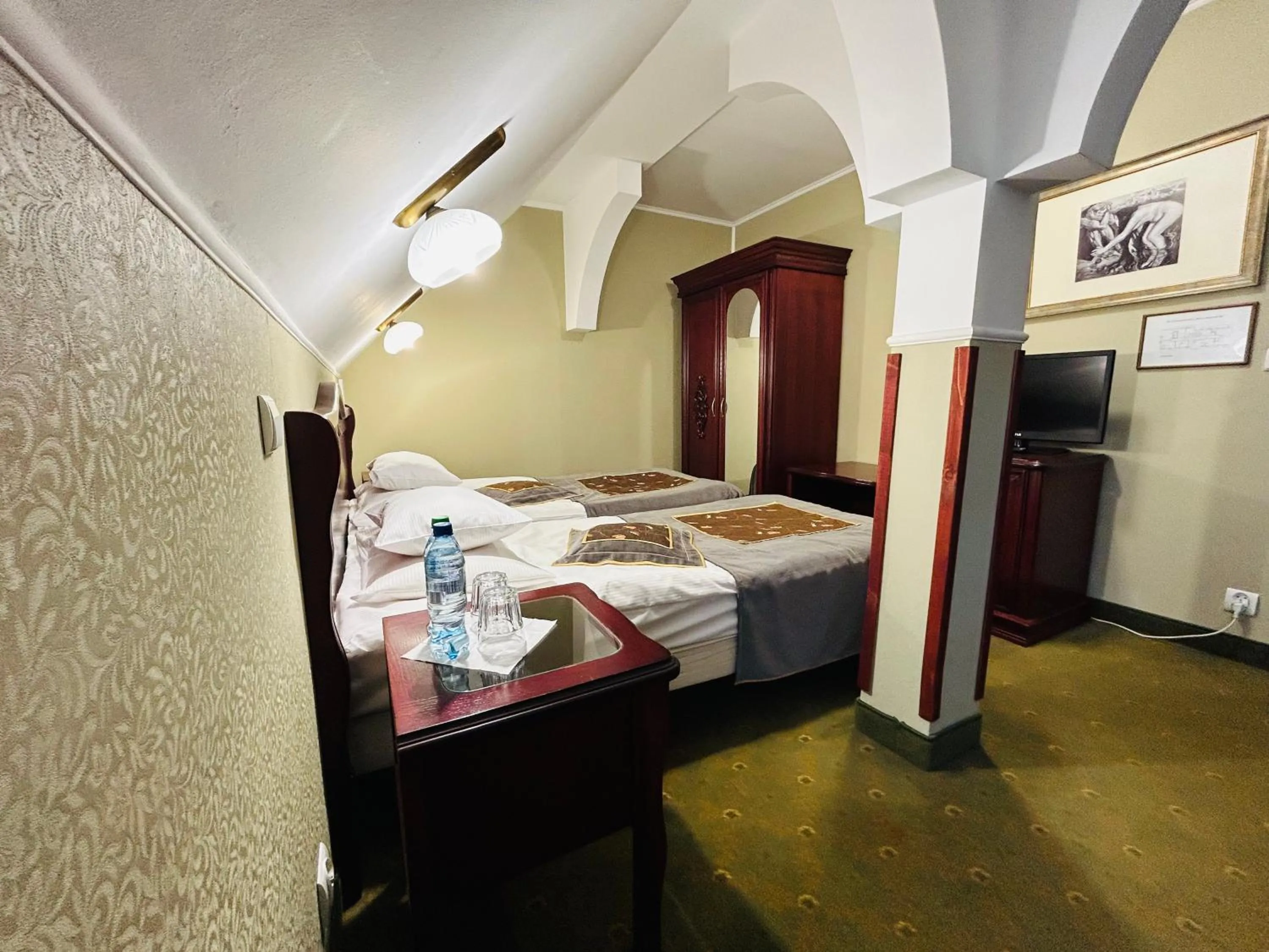 Photo of the whole room, Bed in Willa Pod Zamkiem