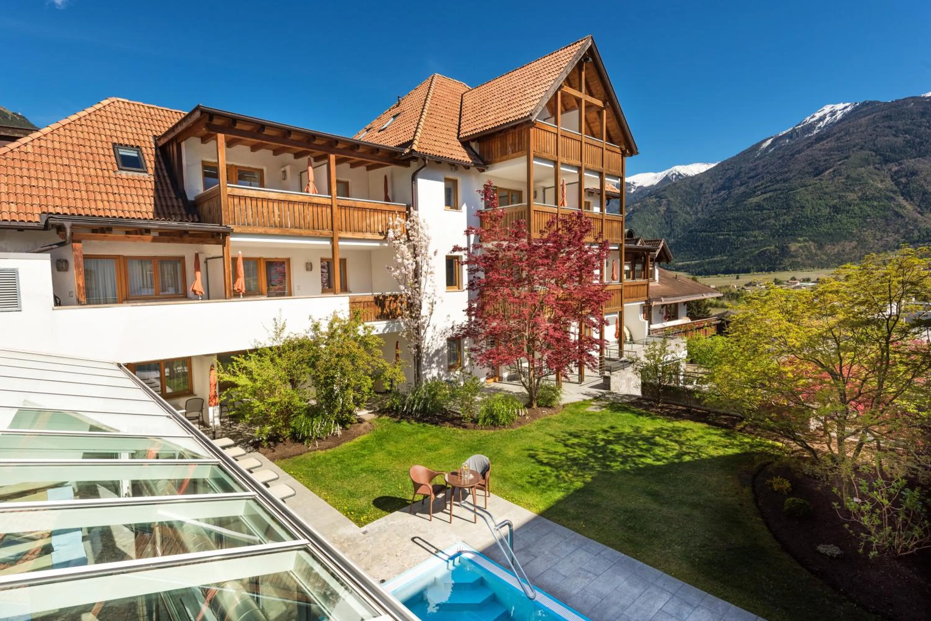 Garden in Landhaus Fux