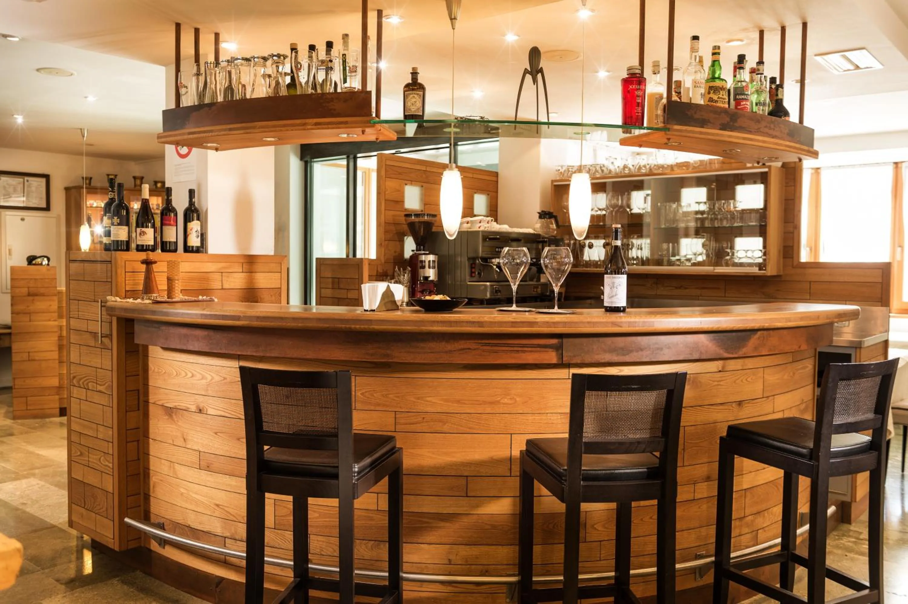 Lounge or bar in Landhaus Fux