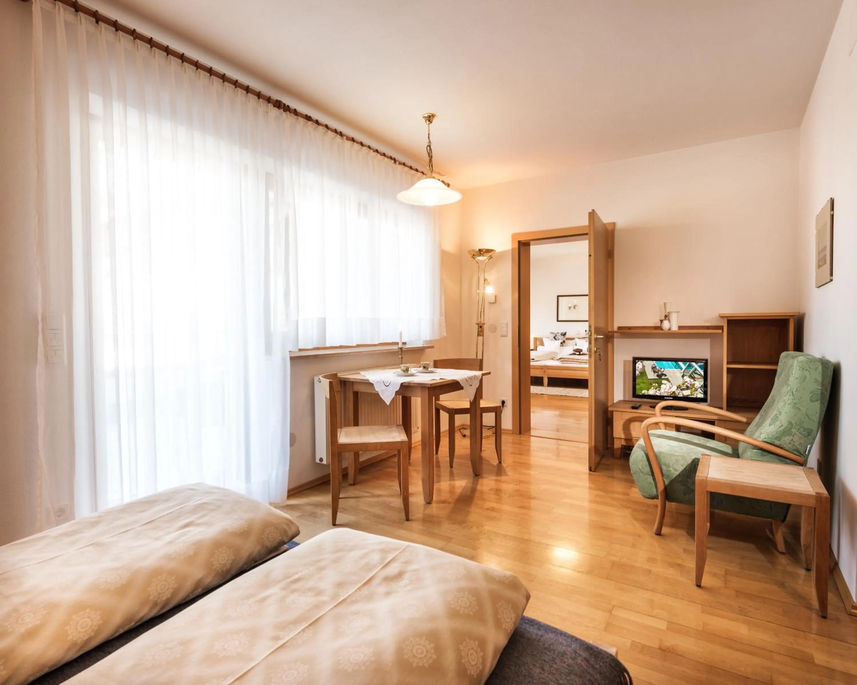 Bedroom, Bed in Landhaus Fux