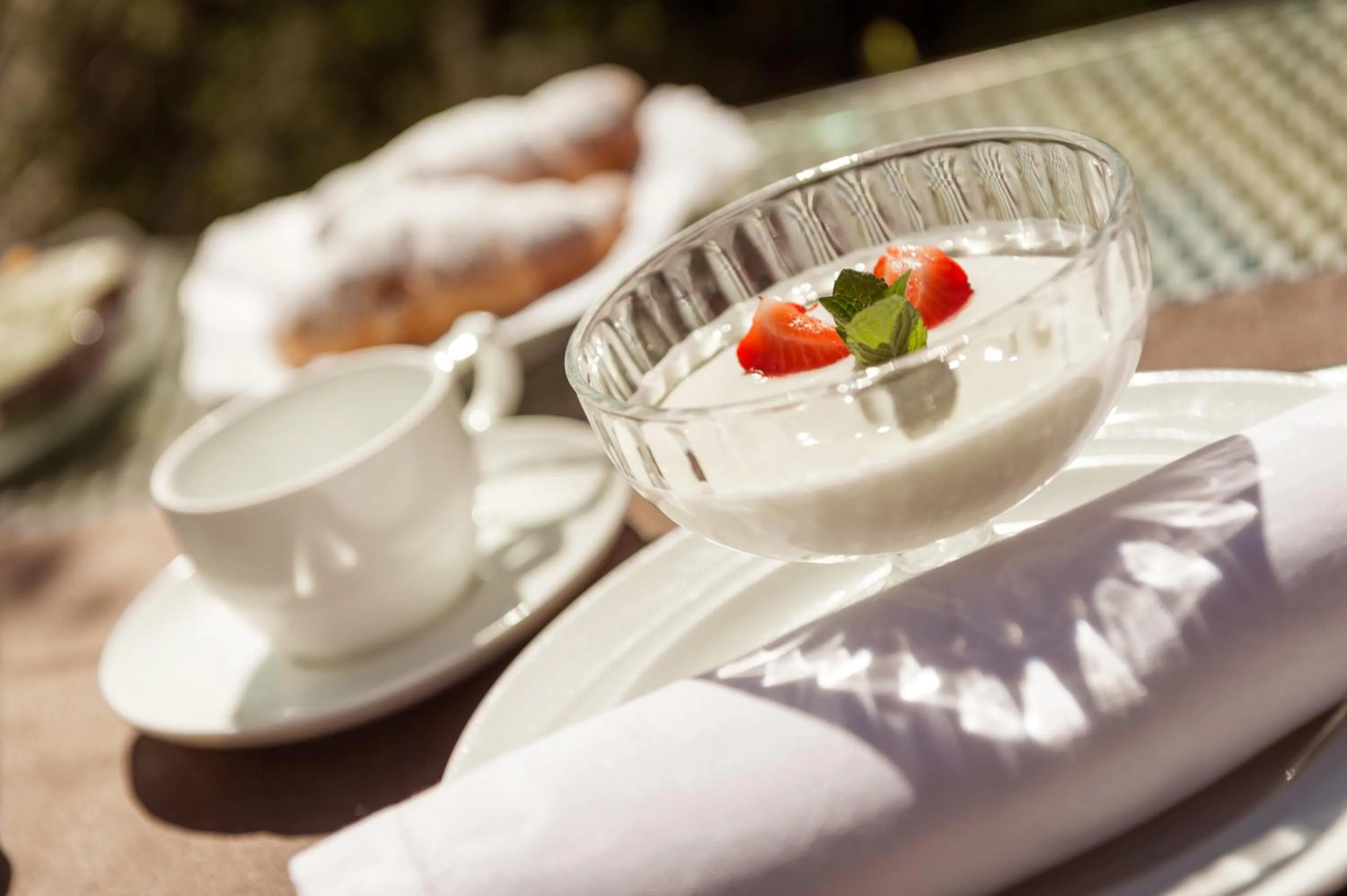 Food and drinks in Landhaus Fux