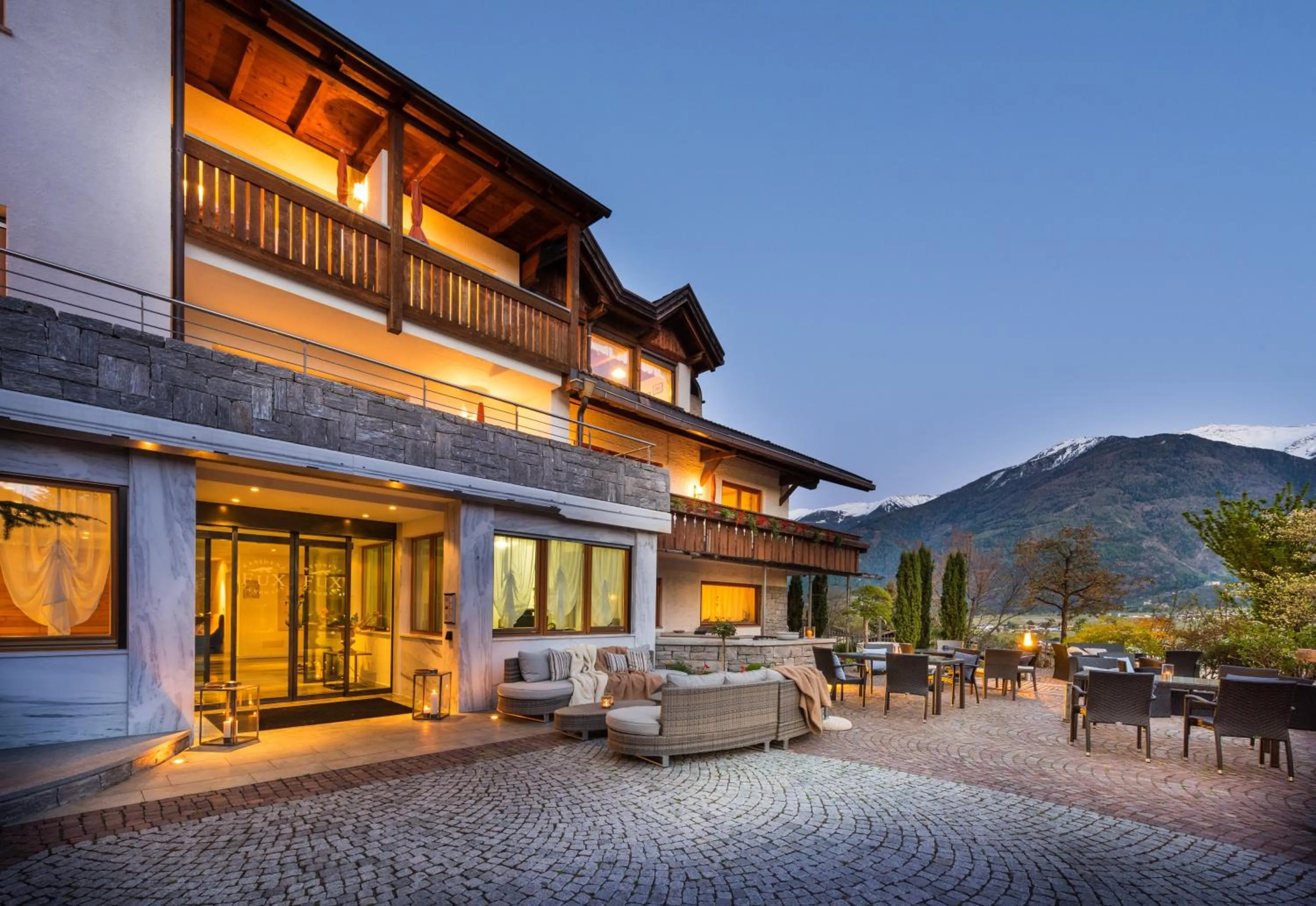 Patio in Landhaus Fux