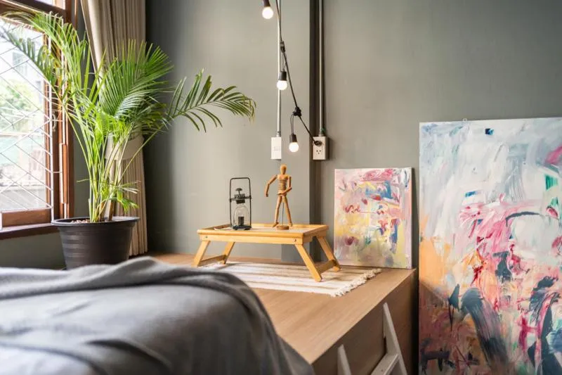 Bed in Better Moon Guesthouse