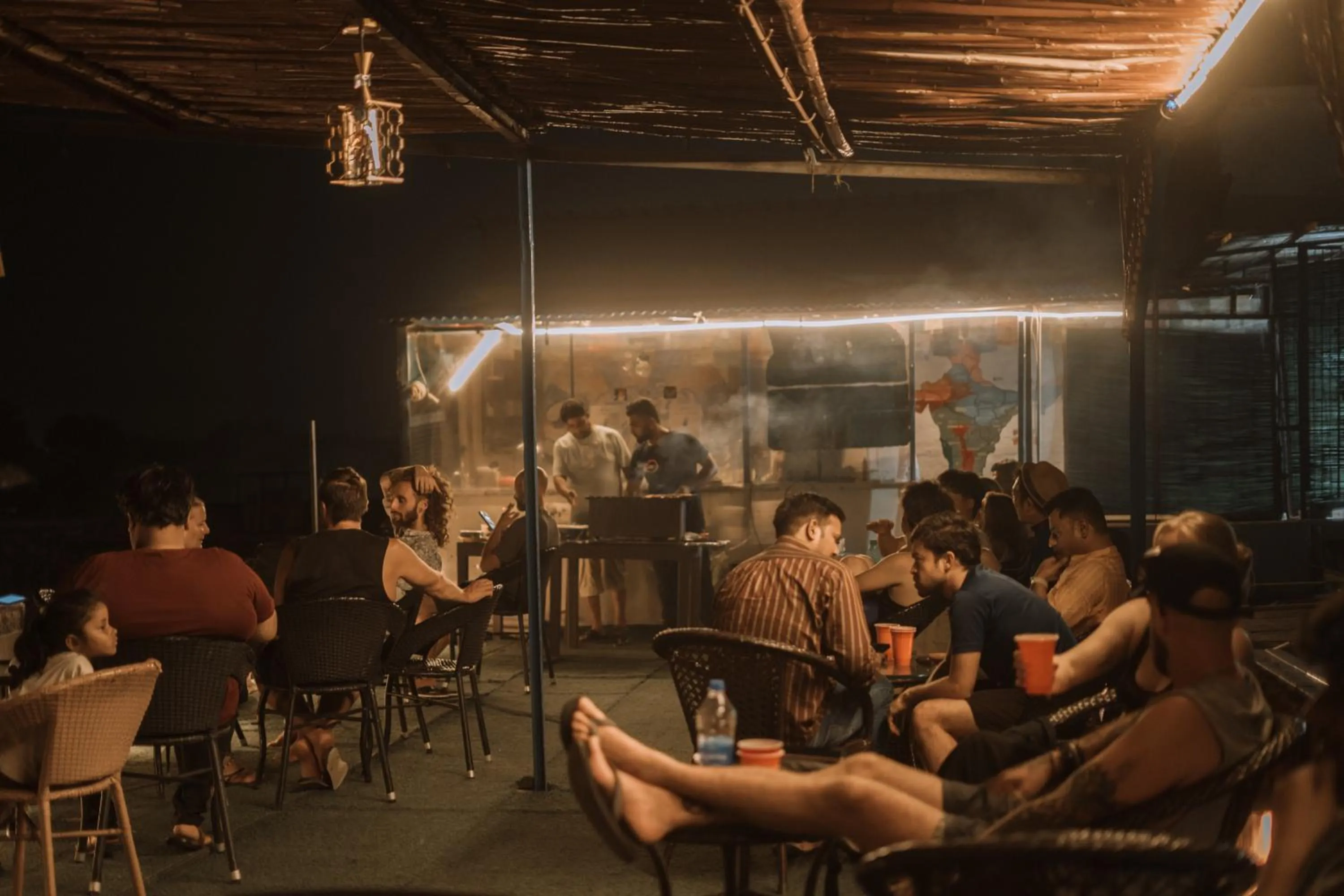 Restaurant/places to eat in Joey's Hostel Agra - 200m from Taj Mahal