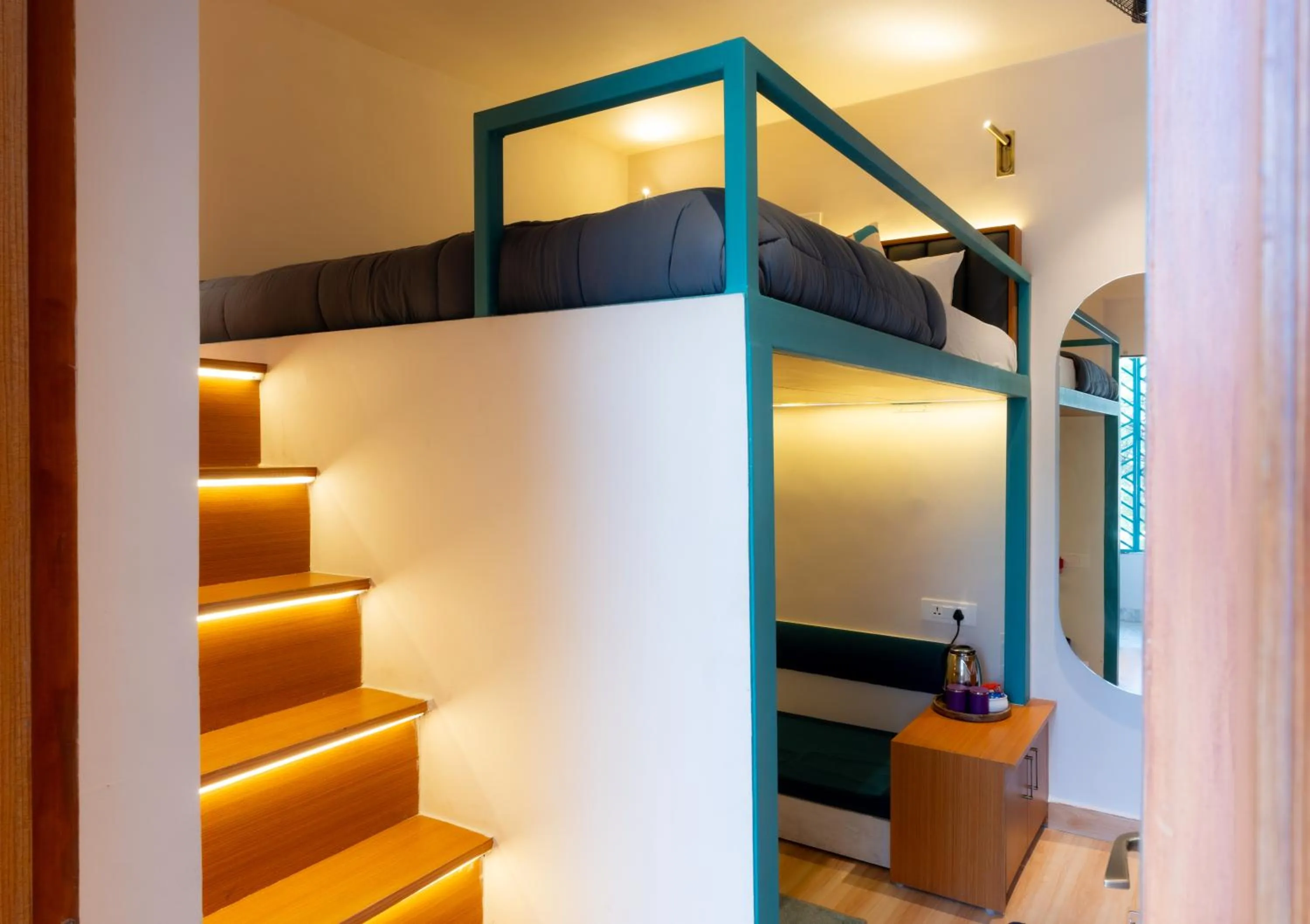 Bed in Joey's Hostel Agra - 200m from Taj Mahal