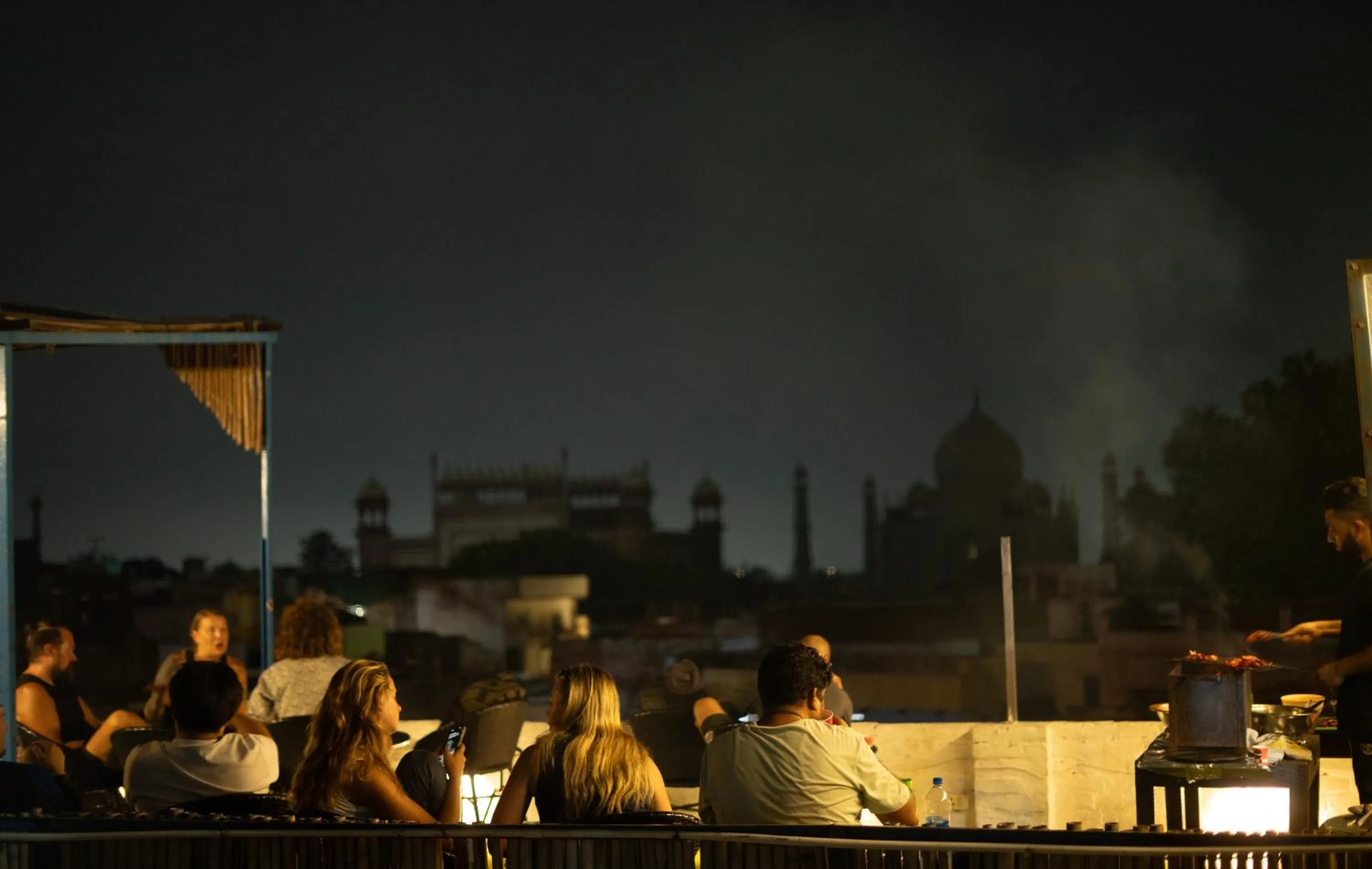 Restaurant/places to eat in Joey's Hostel Agra - 200m from Taj Mahal