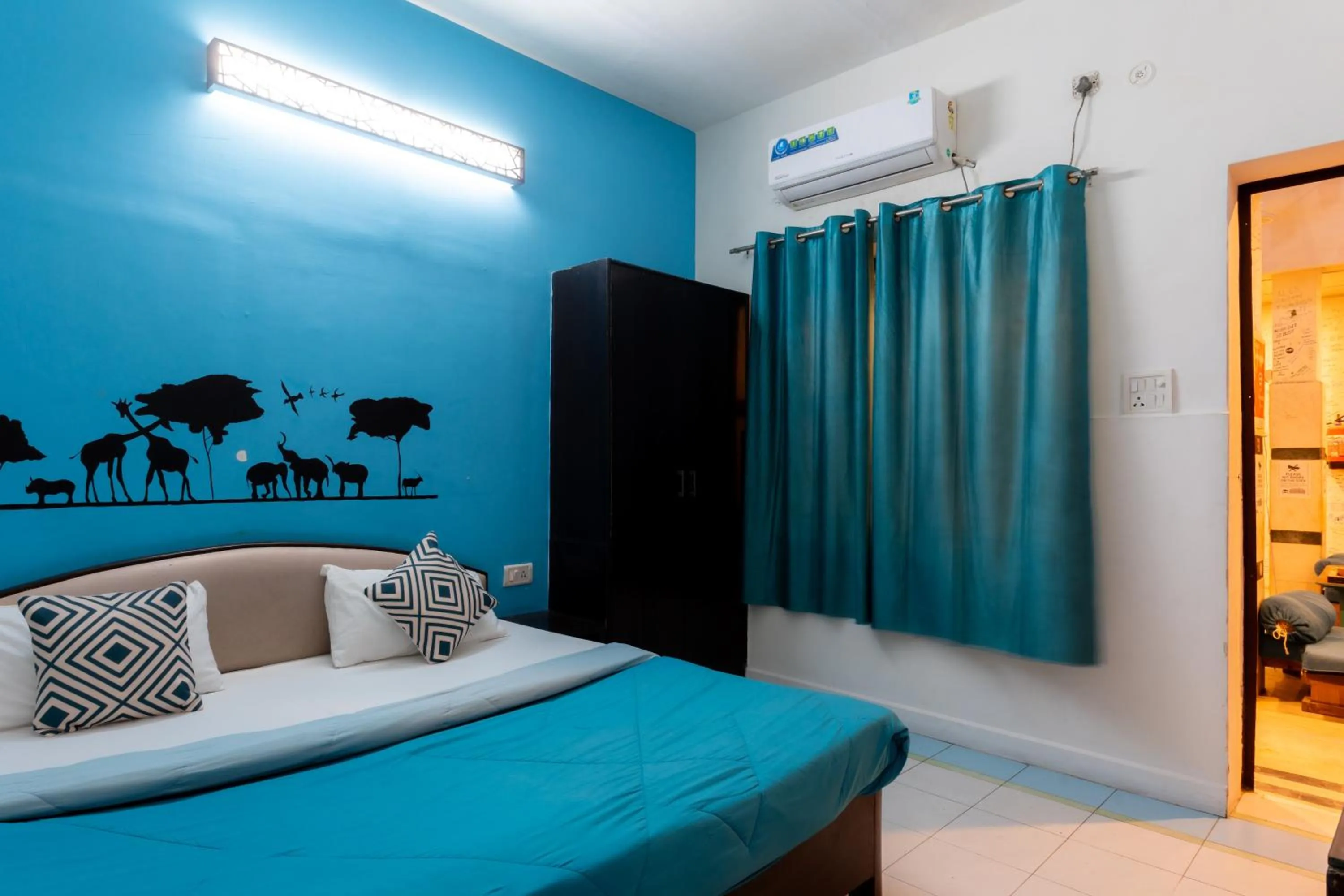 Bed in Joey's Hostel Agra - 200m from Taj Mahal