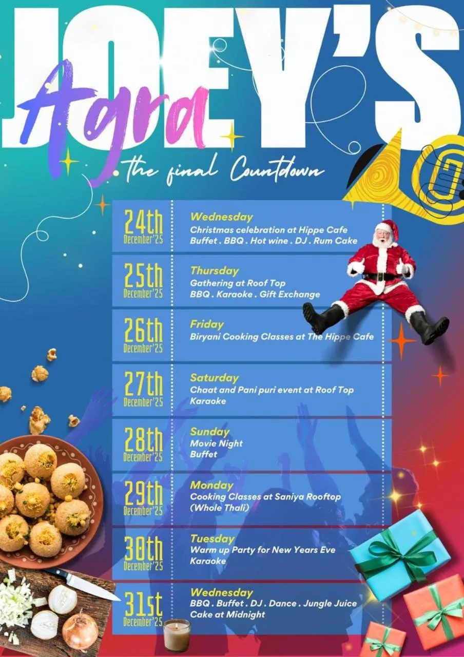 Joey's Hostel Agra - 200m from Taj Mahal