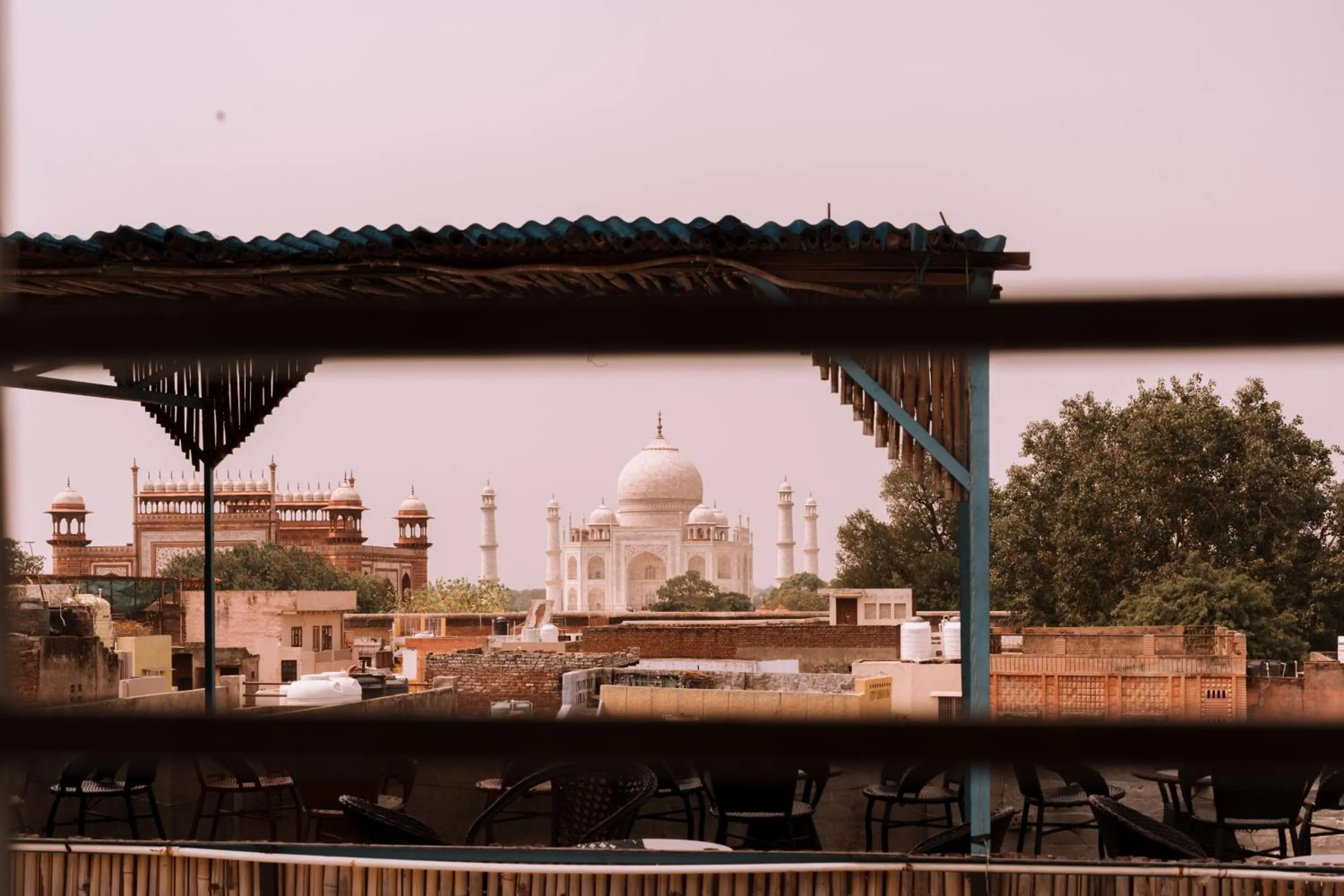 View (from property/room) in Joey's Hostel Agra - 200m from Taj Mahal