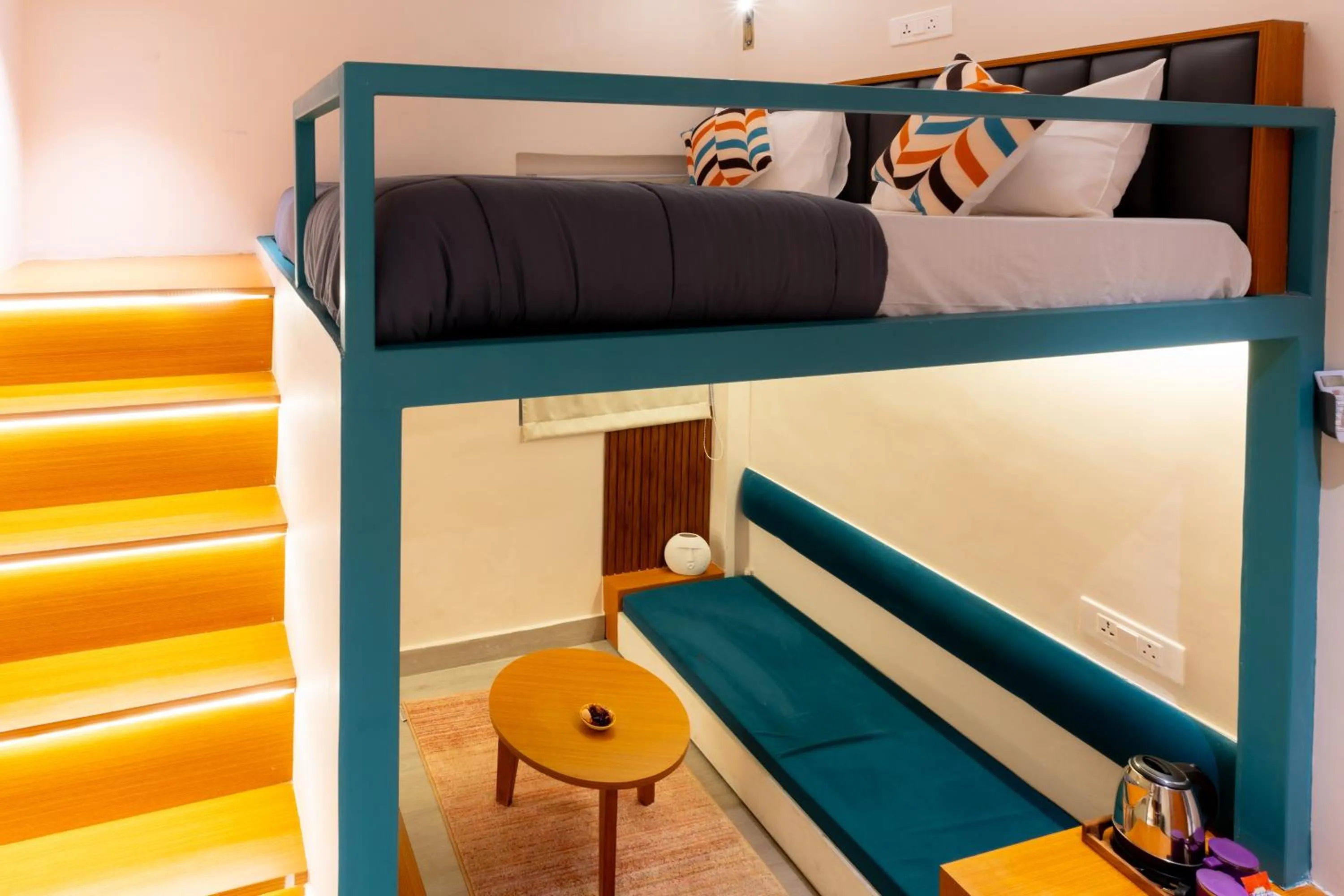 Bed in Joey's Hostel Agra - 200m from Taj Mahal