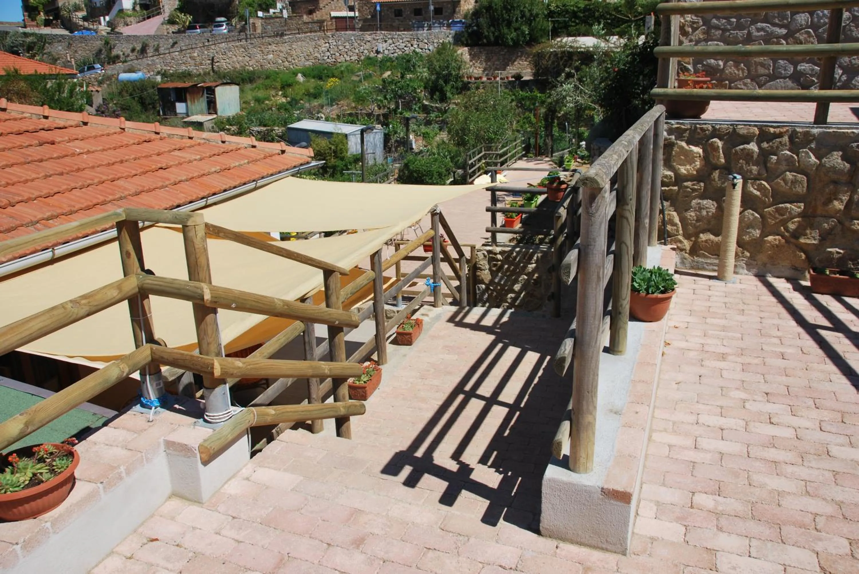 Garden view in Hotel Giardino delle Palme