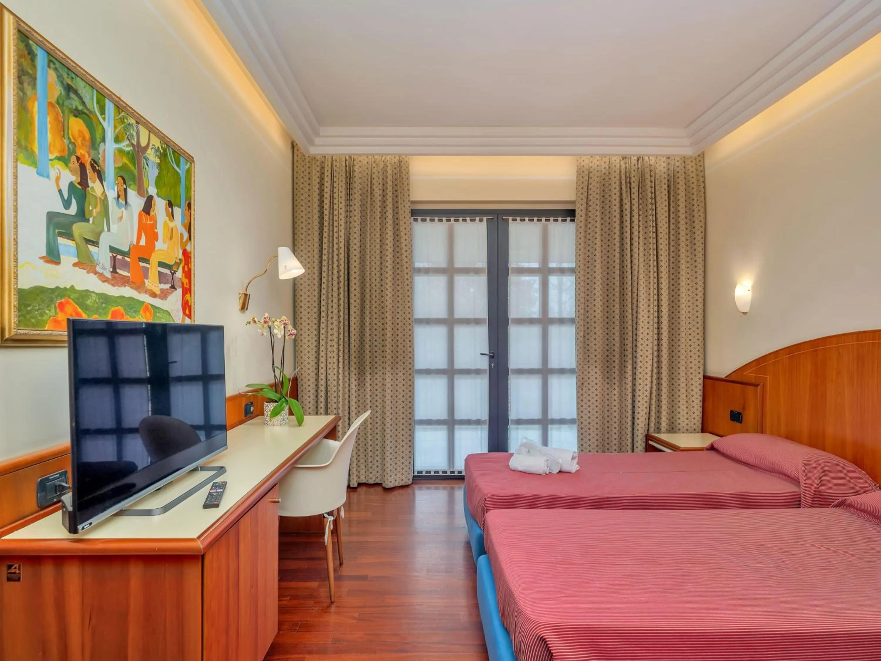 Photo of the whole room, Bed in B&B HOTELS Hotel Prestige Ornago