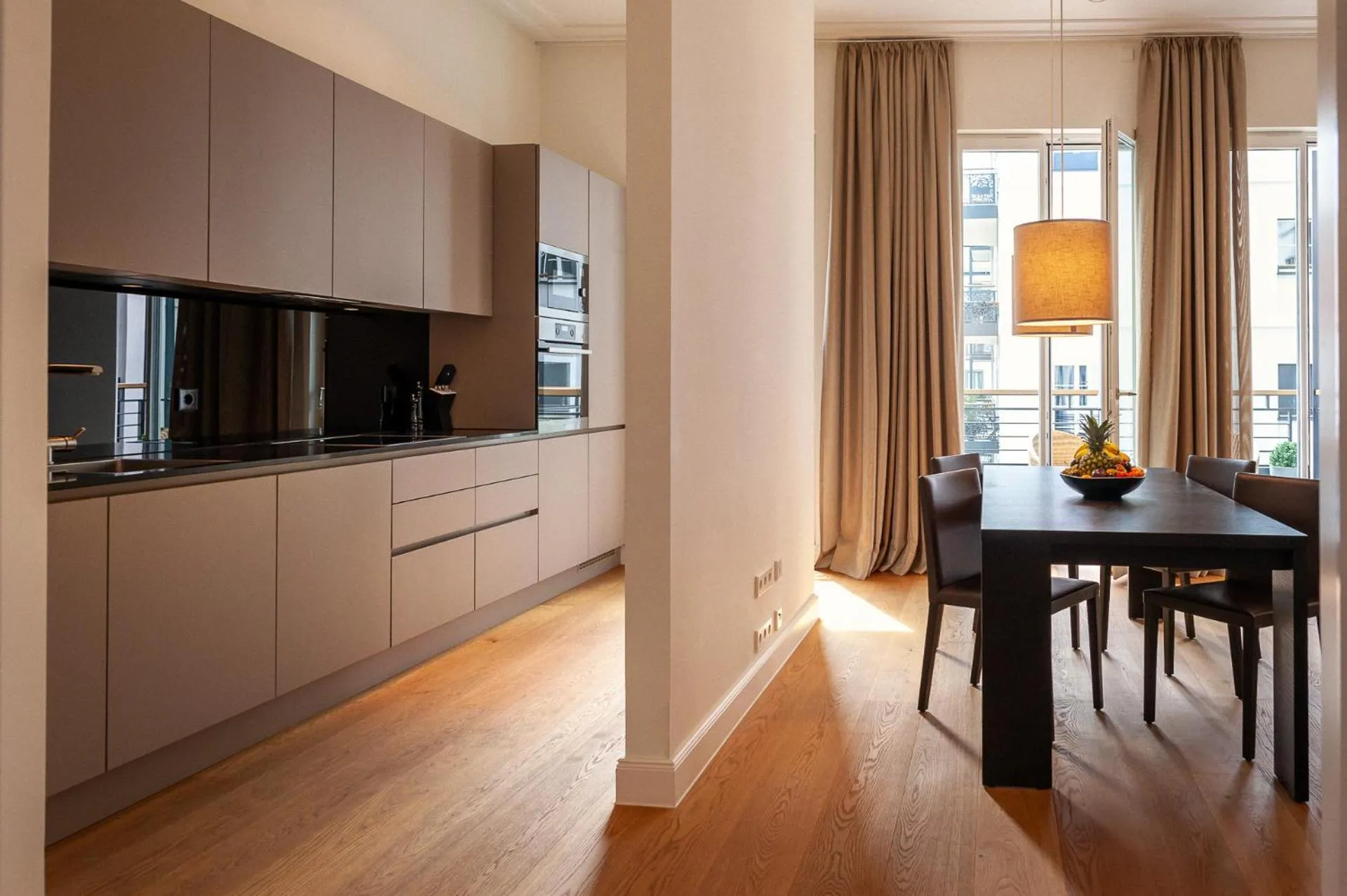 Dining area in InTown Residences