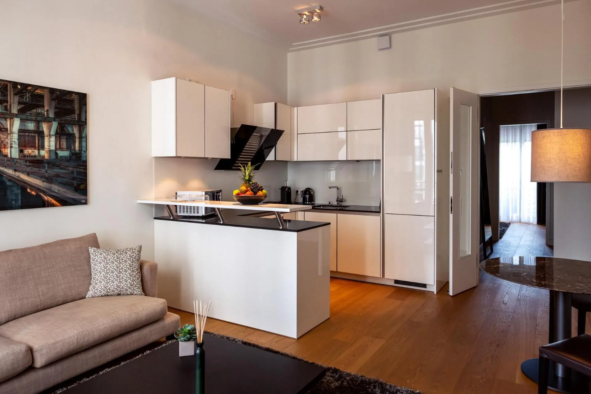 Living room in InTown Residences