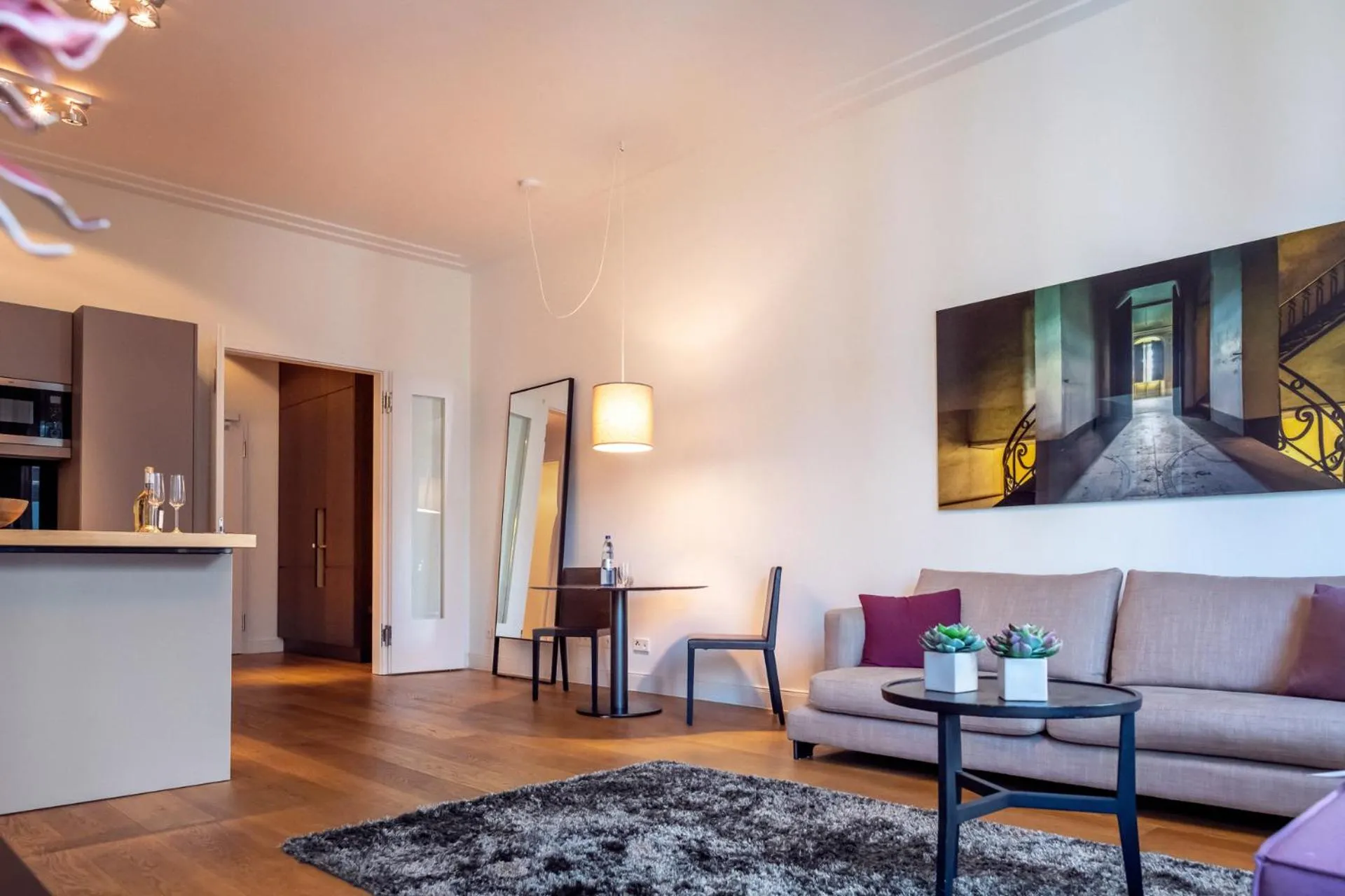 Living room in InTown Residences