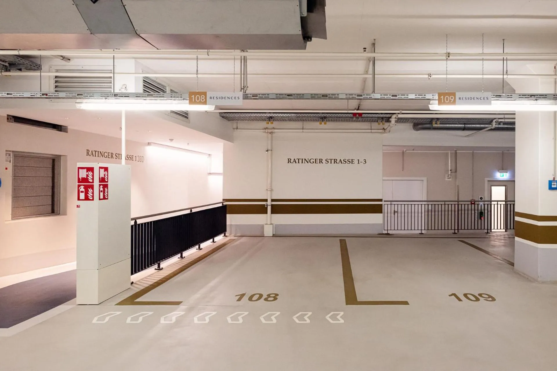 Parking in InTown Residences